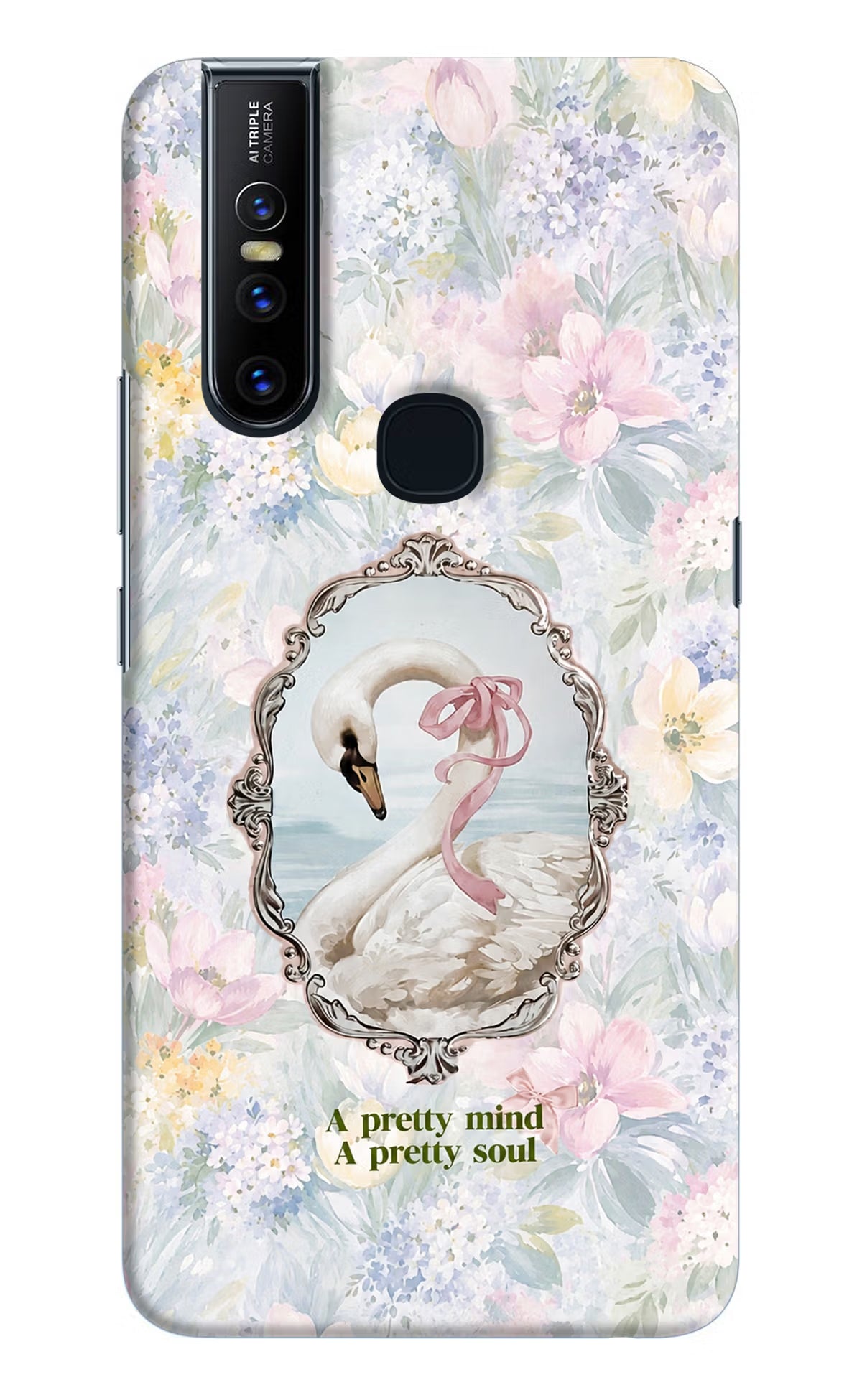 Pretty Mind Pretty Soul Vivo V15 Back Cover - Pretty Mind Pretty Soul Vivo V15 Back Cover Pretty Mind Pretty Soul Vivo V15 Back Cover