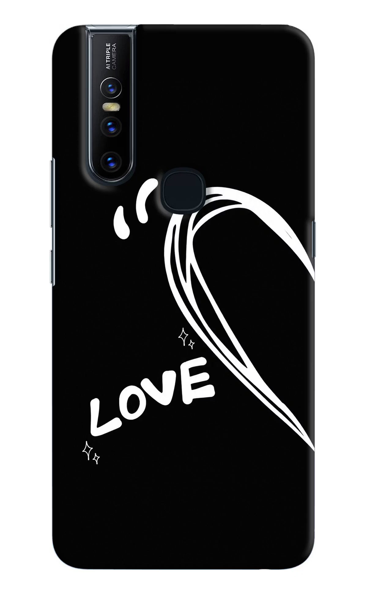 Love Line Vivo V15 Back Cover - Love Line Vivo V15 Back Cover Love Line Vivo V15 Back Cover