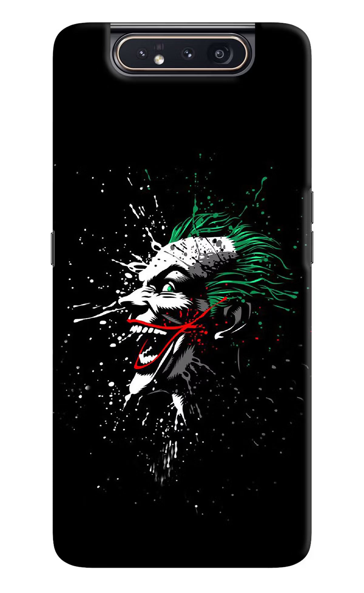 Joker Samsung A80 Back Cover - Joker Samsung A80 Hard Case Back Cover by Casekaro Joker Samsung A80 Hard Case Back Cover by Casekaro