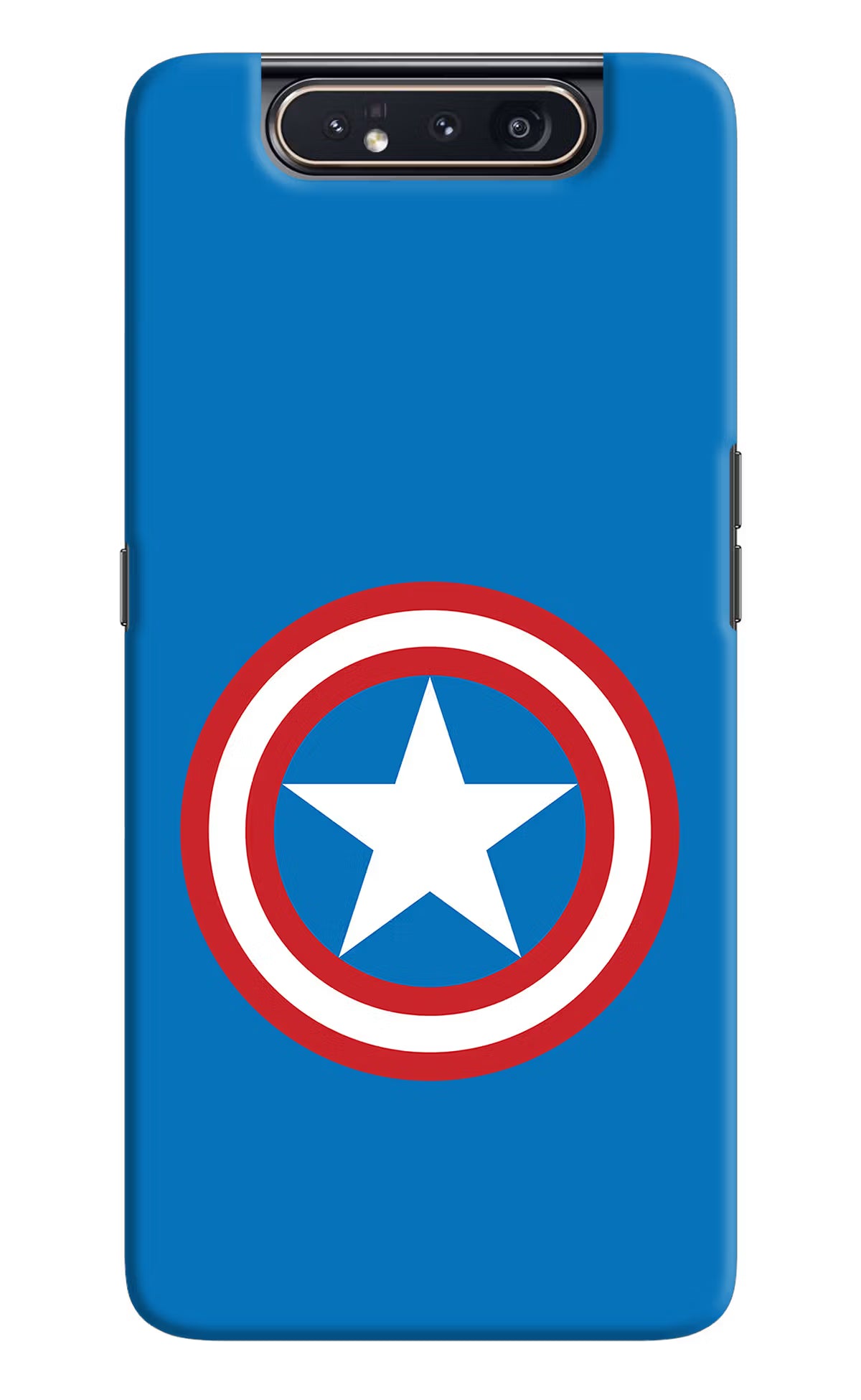 Captain America Logo Samsung A80 Back Cover - Captain America Logo Samsung A80 Hard Case Back Cover by Casekaro Captain America Logo Samsung A80 Hard Case Back Cover by Casekaro