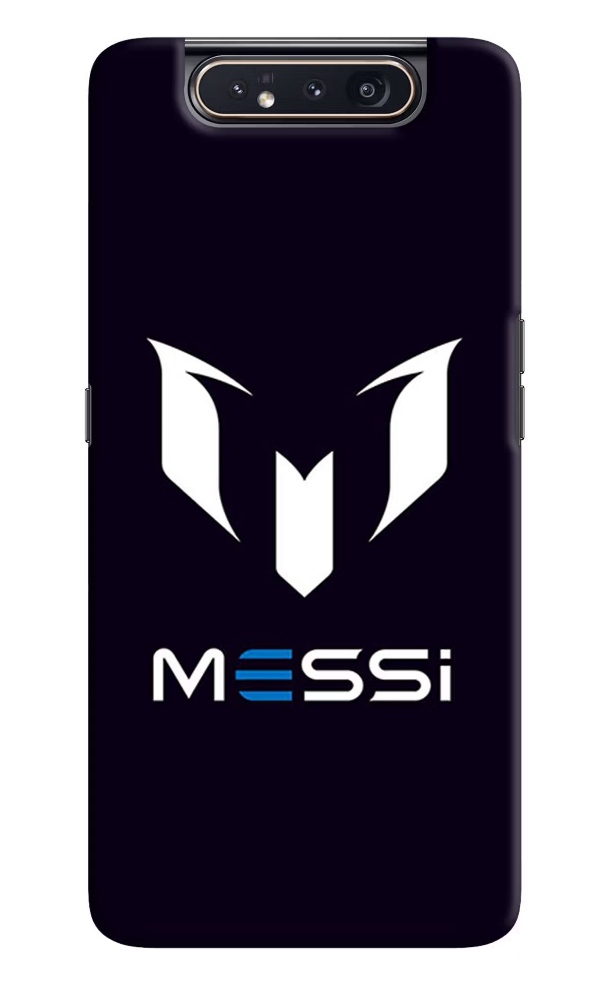 Messi Logo Samsung A80 Back Cover - Messi Logo Samsung A80 Hard Case Back Cover by Casekaro Messi Logo Samsung A80 Hard Case Back Cover by Casekaro