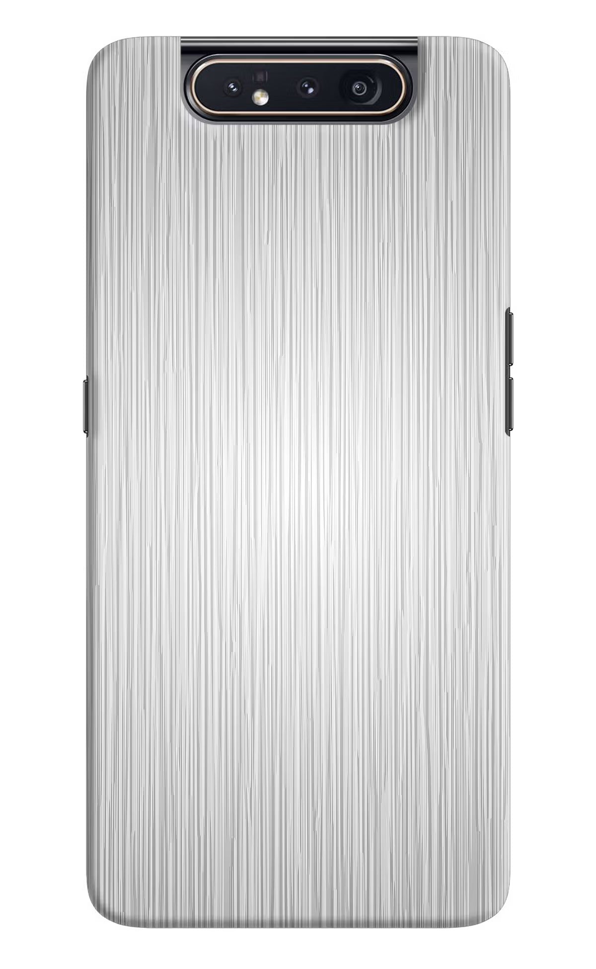 Wooden Grey Texture Samsung A80 Back Cover - Wooden Grey Texture Samsung A80 Hard Case Back Cover by Casekaro Wooden Grey Texture Samsung A80 Hard Case Back Cover by Casekaro