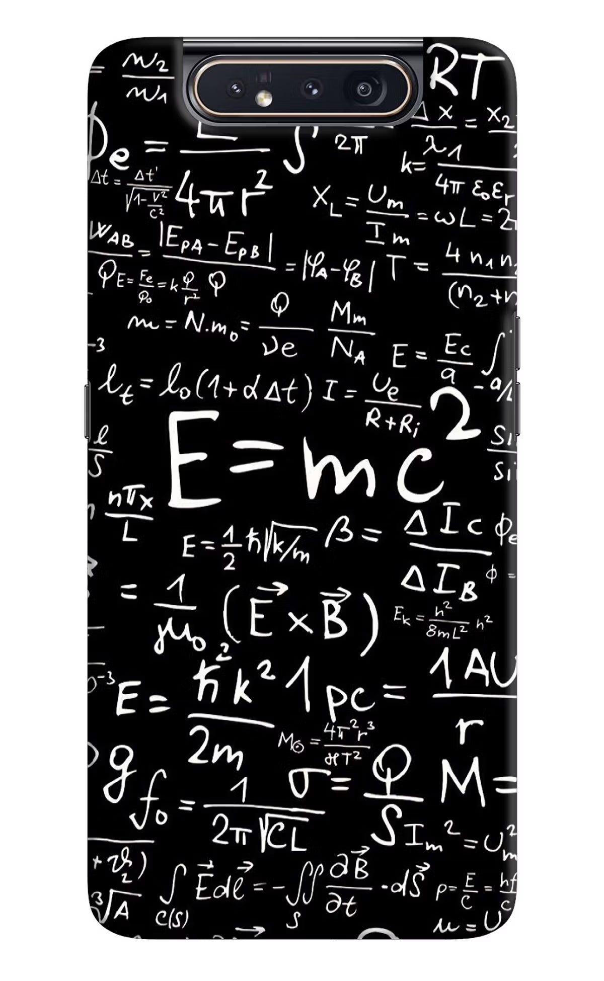Physics Formula Samsung A80 Back Cover - Physics Formula Samsung A80 Hard Case Back Cover by Casekaro Physics Formula Samsung A80 Hard Case Back Cover by Casekaro