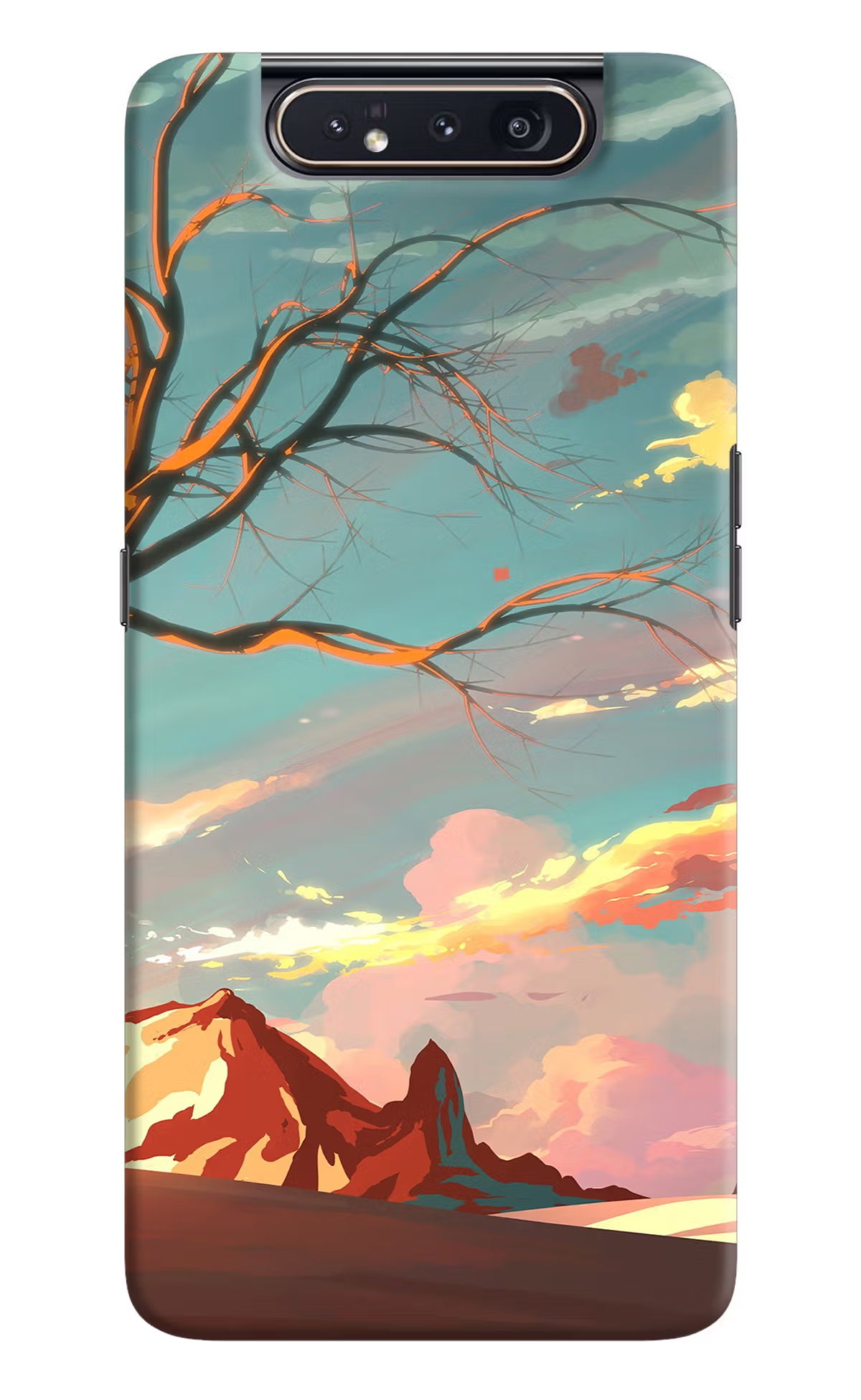 Scenery Samsung A80 Back Cover - Scenery Samsung A80 Hard Case Back Cover by Casekaro Scenery Samsung A80 Hard Case Back Cover by Casekaro