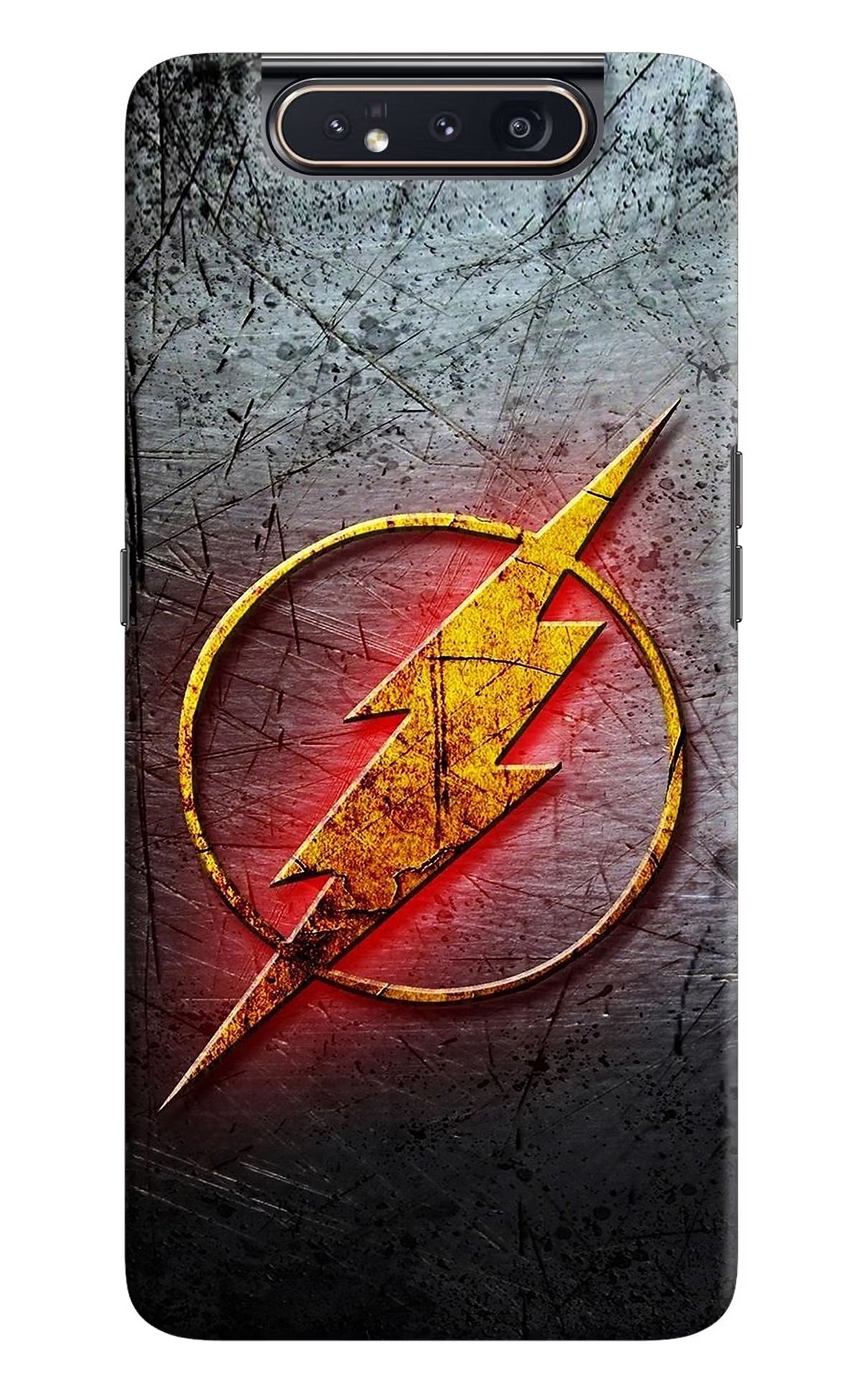 Flash Samsung A80 Back Cover - Flash Samsung A80 Hard Case Back Cover by Casekaro Flash Samsung A80 Hard Case Back Cover by Casekaro