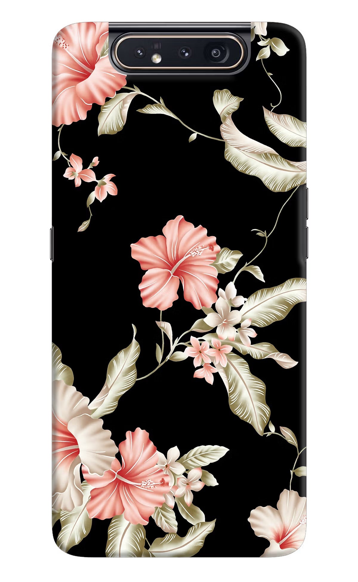 Flowers Samsung A80 Back Cover - Flowers Samsung A80 Hard Case Back Cover by Casekaro Flowers Samsung A80 Hard Case Back Cover by Casekaro