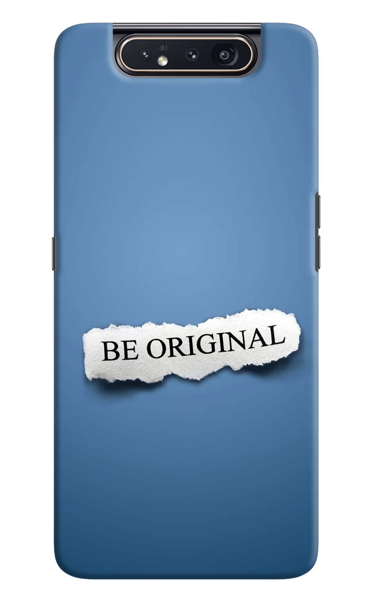 Be Original Samsung A80 Back Cover - Be Original Samsung A80 Hard Case Back Cover by Casekaro Be Original Samsung A80 Hard Case Back Cover by Casekaro