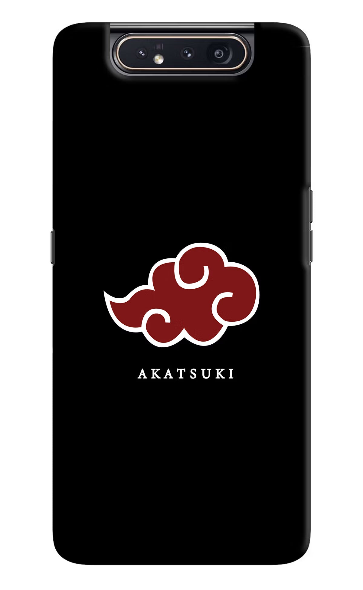 Akatsuki Samsung A80 Back Cover - Akatsuki Samsung A80 Hard Case Back Cover by Casekaro Akatsuki Samsung A80 Hard Case Back Cover by Casekaro