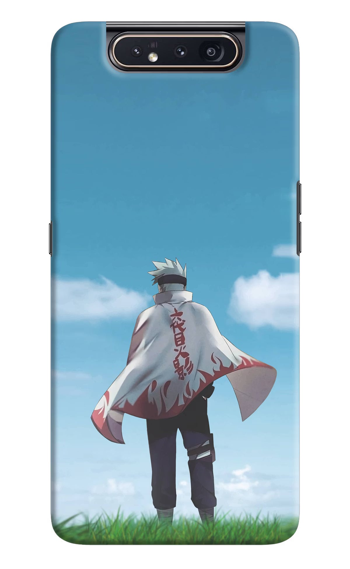 Kakashi Samsung A80 Back Cover - Kakashi Samsung A80 Hard Case Back Cover by Casekaro Kakashi Samsung A80 Hard Case Back Cover by Casekaro