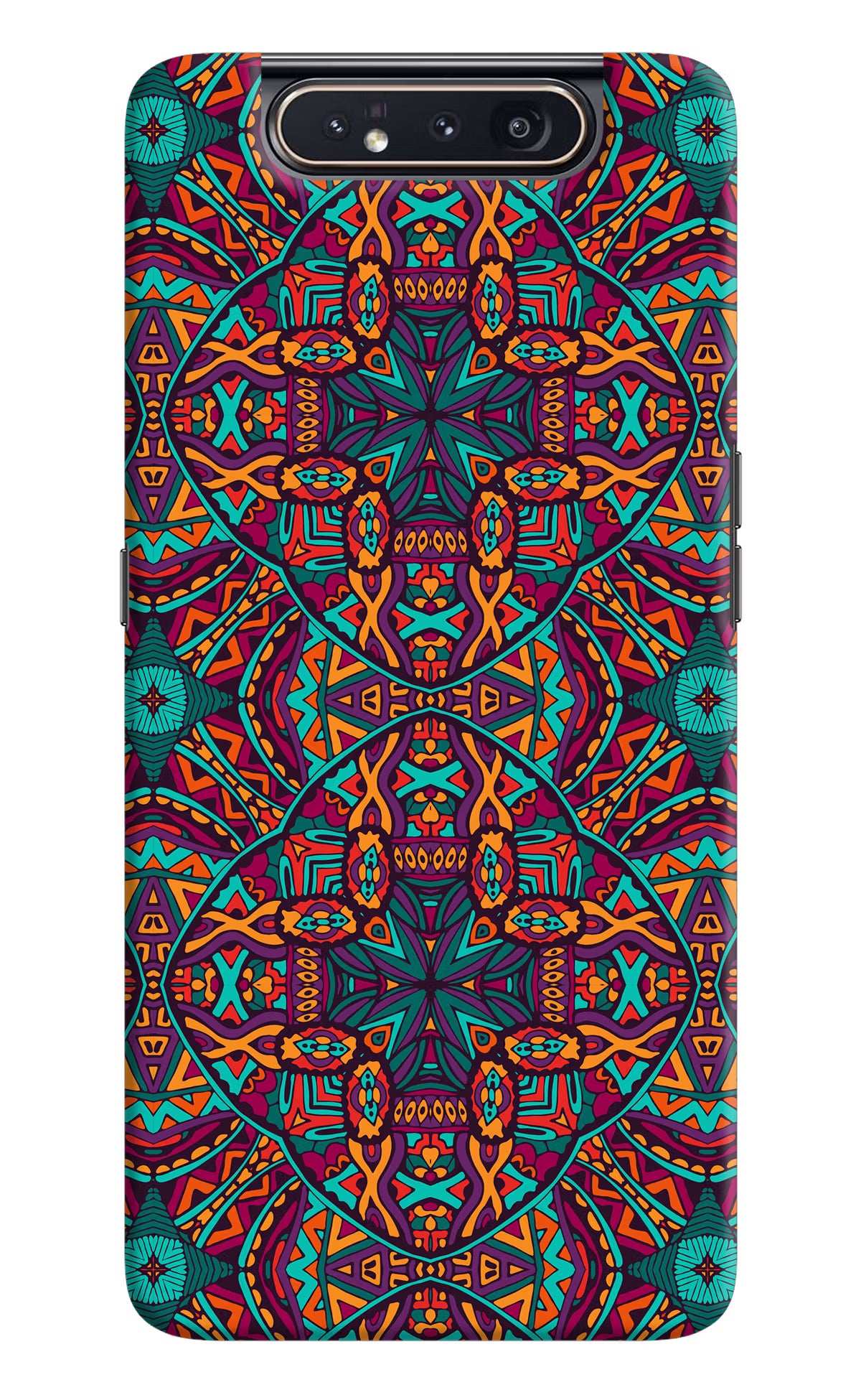 Colour Mandala Samsung A80 Back Cover - Colour Mandala Samsung A80 Hard Case Back Cover by Casekaro Colour Mandala Samsung A80 Hard Case Back Cover by Casekaro