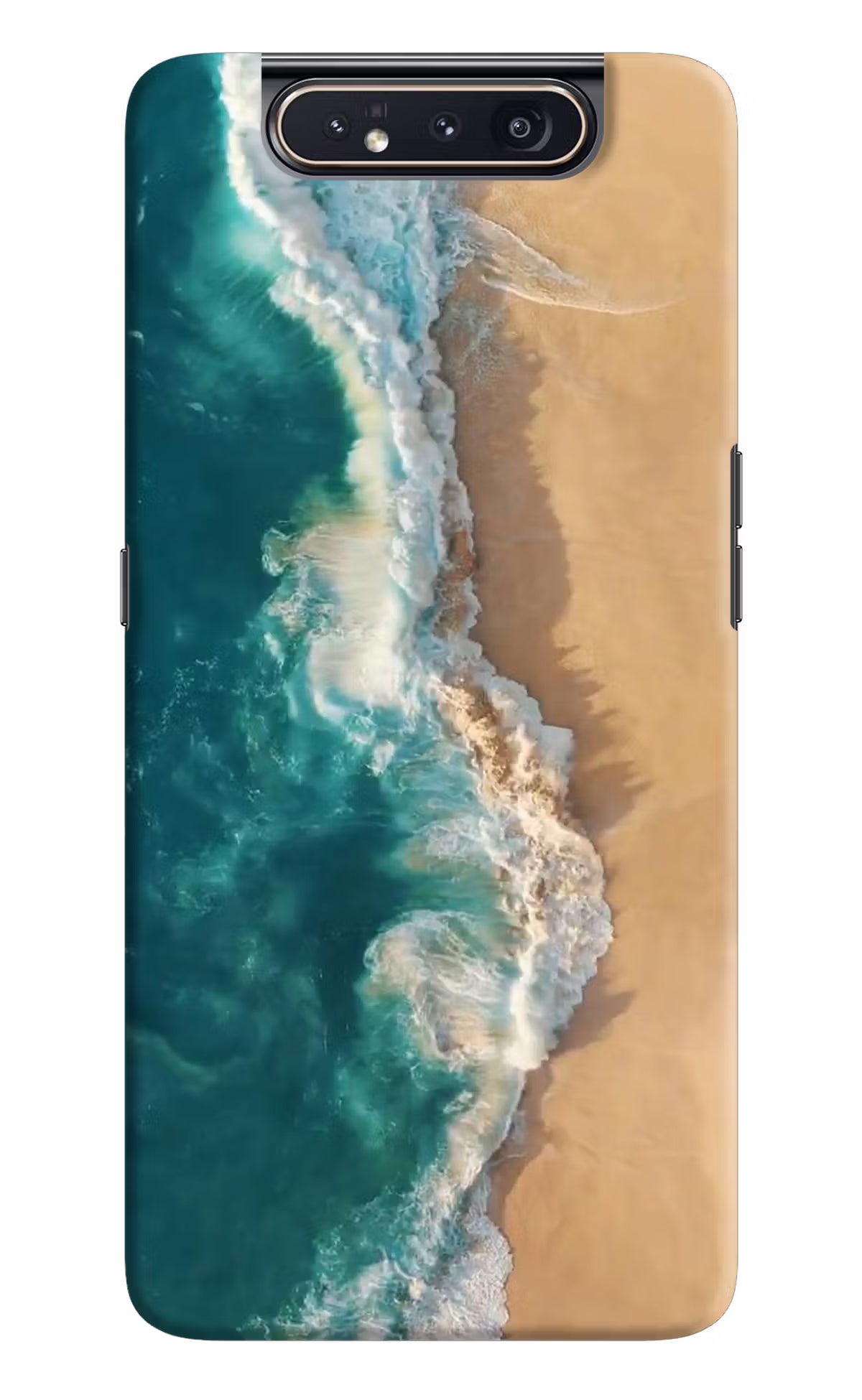 Ocean Beach Samsung A80 Back Cover - Ocean Beach Samsung A80 Hard Case Back Cover by Casekaro Ocean Beach Samsung A80 Hard Case Back Cover by Casekaro