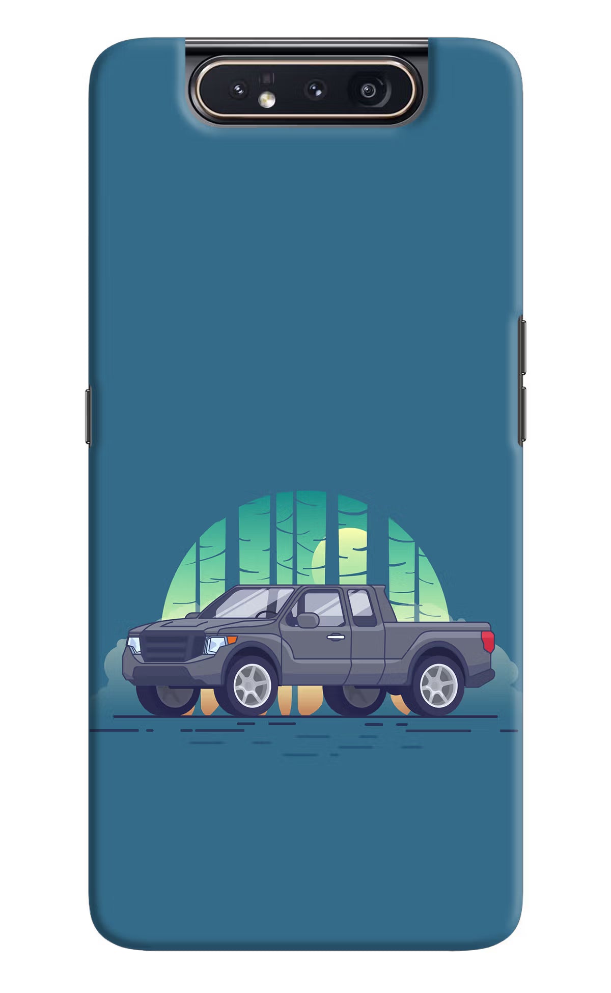 Retro Garage Vibe Samsung A80 Back Cover - Retro Garage Vibe Samsung A80 Hard Case Back Cover by Casekaro Retro Garage Vibe Samsung A80 Hard Case Back Cover by Casekaro