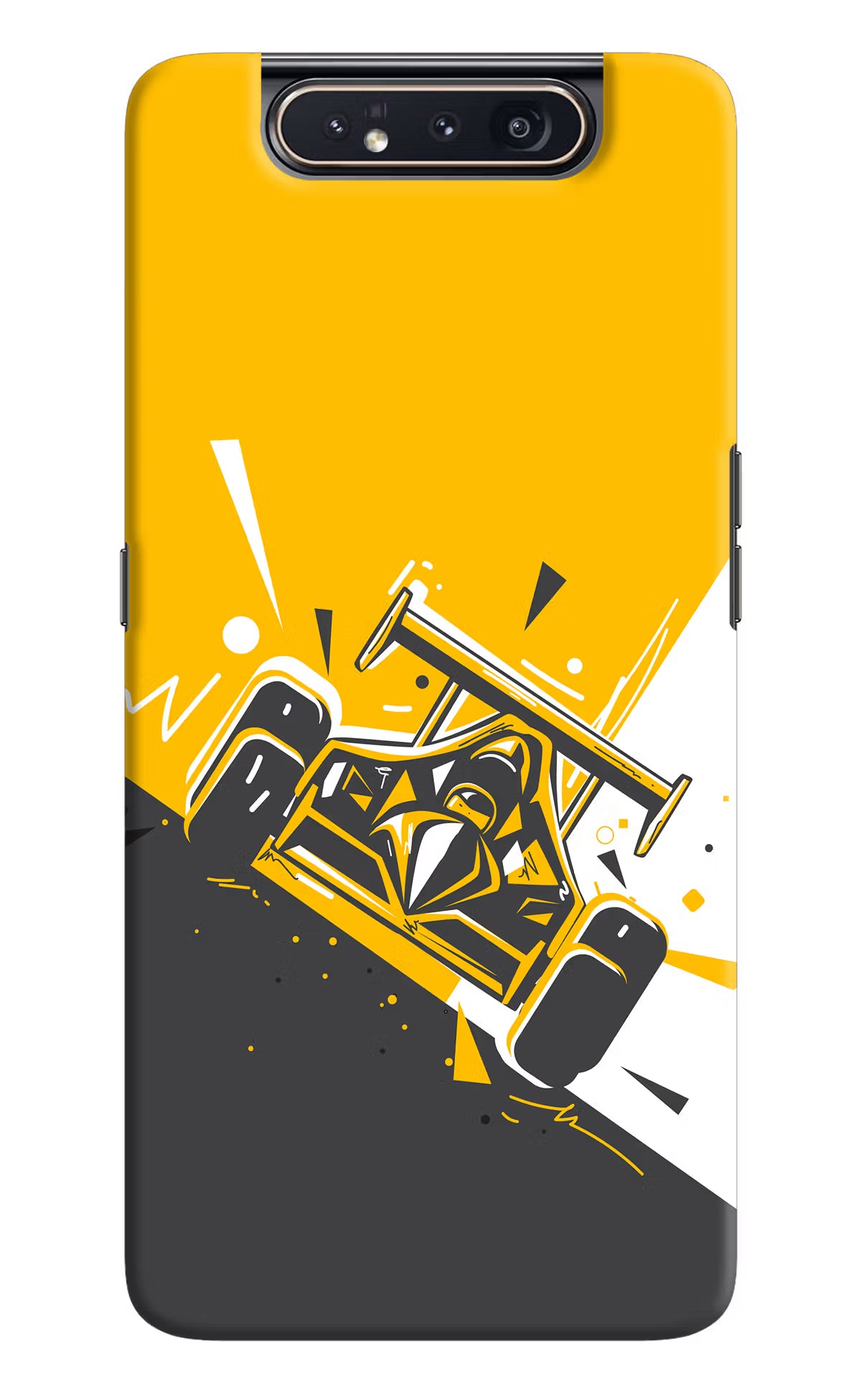 Track King Samsung A80 Back Cover - Track King Samsung A80 Hard Case Back Cover by Casekaro Track King Samsung A80 Hard Case Back Cover by Casekaro