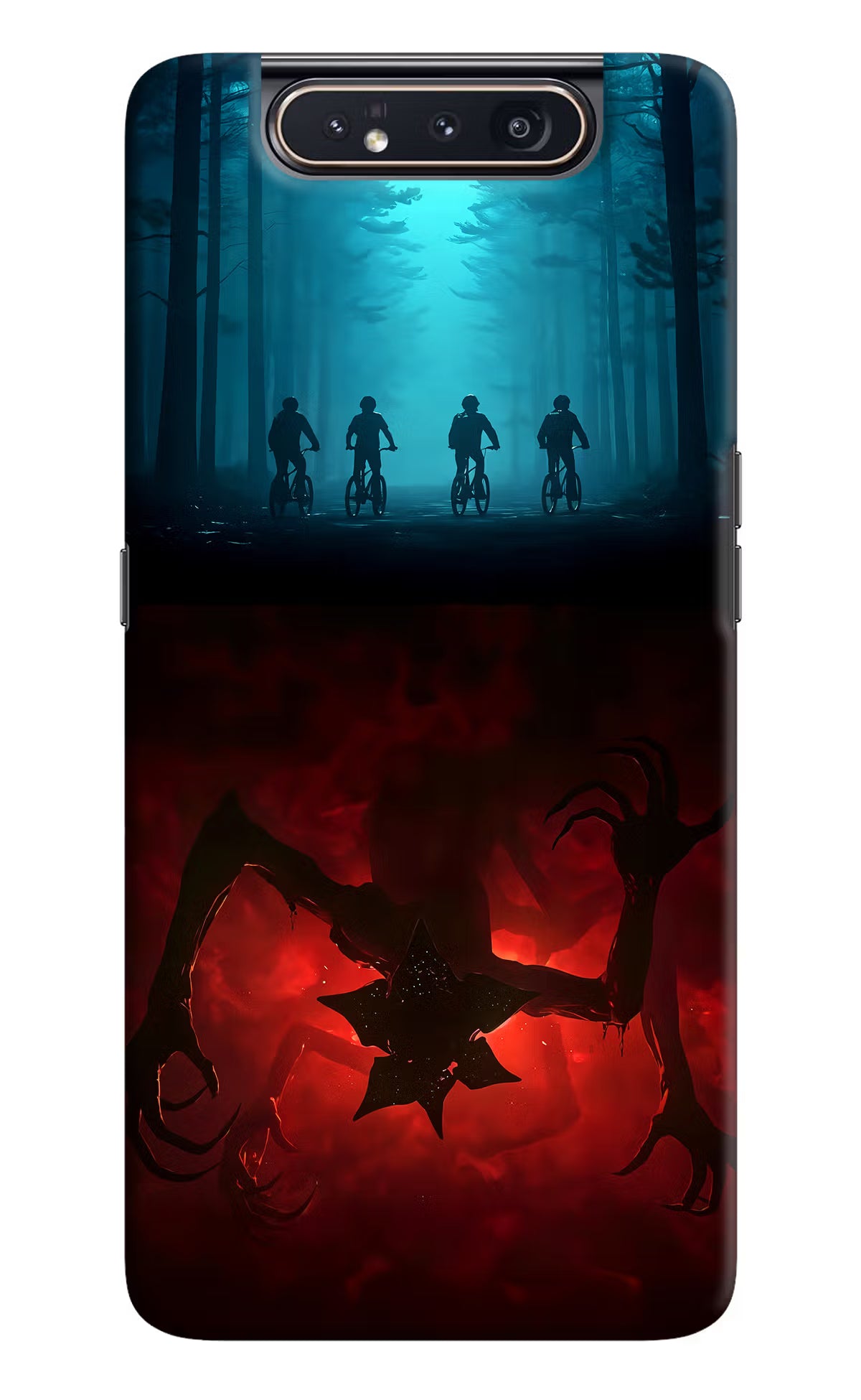 Ordinary Things Downside Up Samsung A80 Back Cover - Ordinary Things Downside Up Samsung A80 Hard Case Back Cover by Casekaro Ordinary Things Downside Up Samsung A80 Hard Case Back Cover by Casekaro