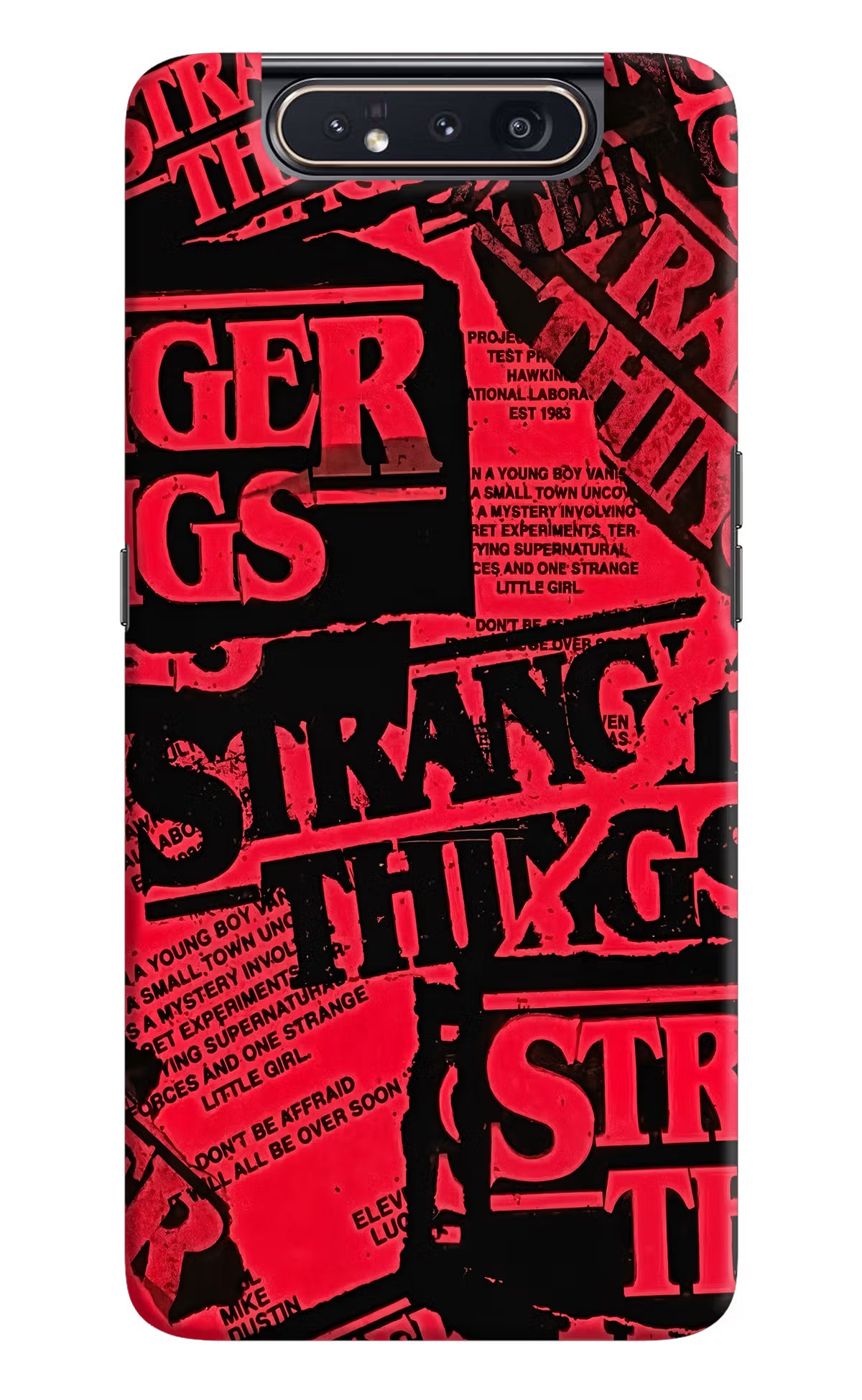 Ordinary Things Samsung A80 Back Cover - Ordinary Things Samsung A80 Hard Case Back Cover by Casekaro Ordinary Things Samsung A80 Hard Case Back Cover by Casekaro