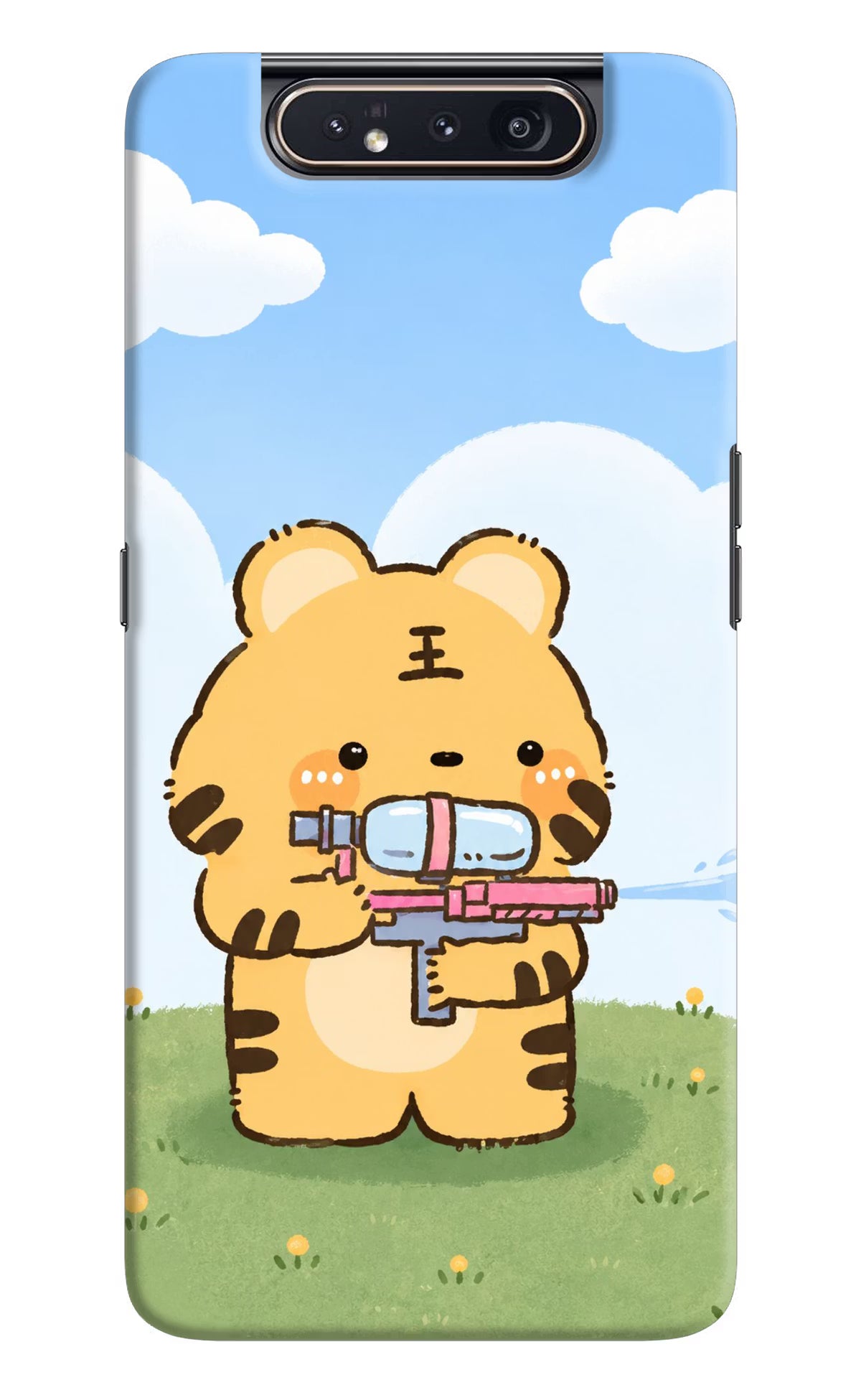 Tiger Treat Samsung A80 Back Cover - Tiger Treat Samsung A80 Back Cover Tiger Treat Samsung A80 Back Cover