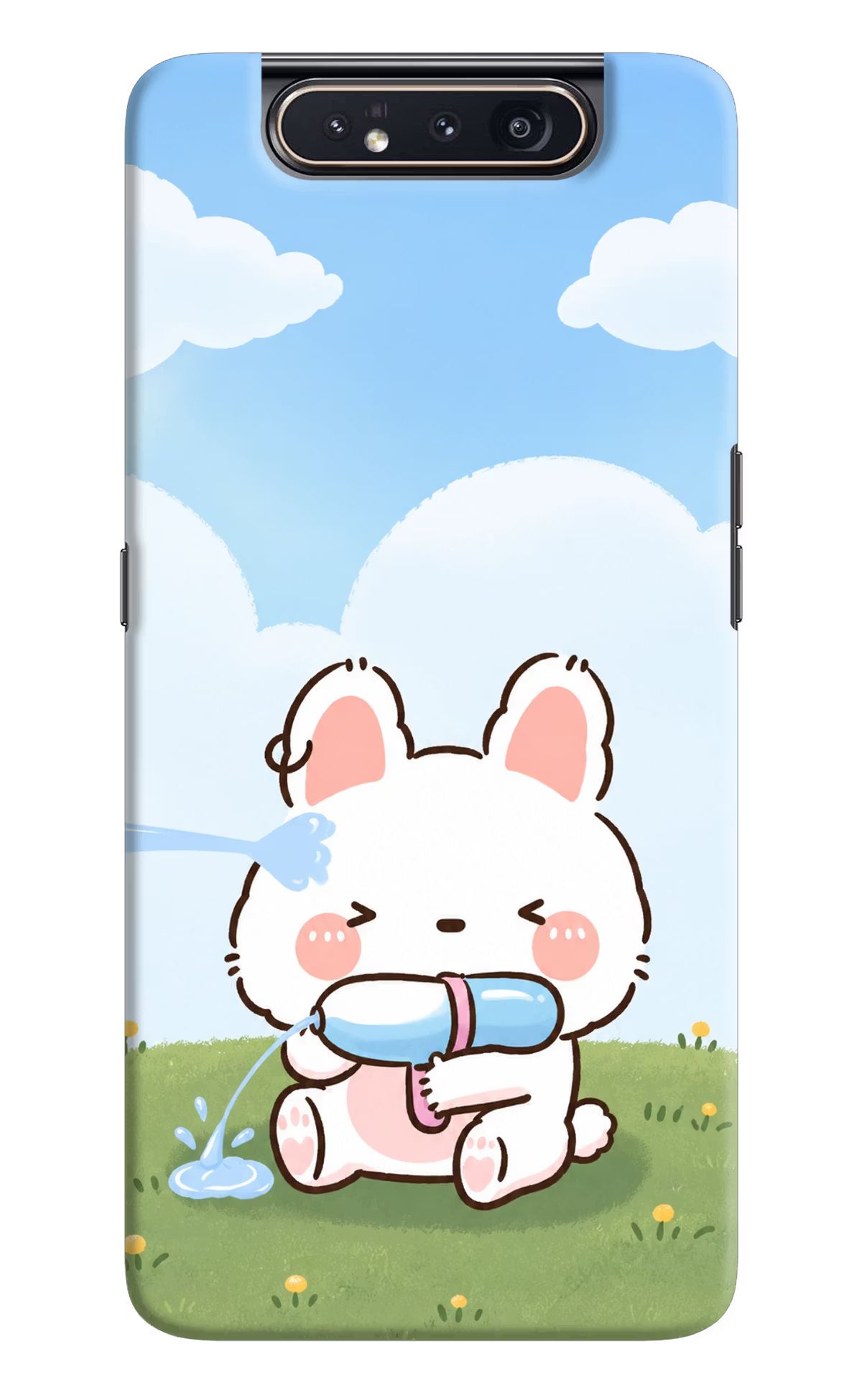 Bunny Treat Samsung A80 Back Cover - Bunny Treat Samsung A80 Back Cover Bunny Treat Samsung A80 Back Cover