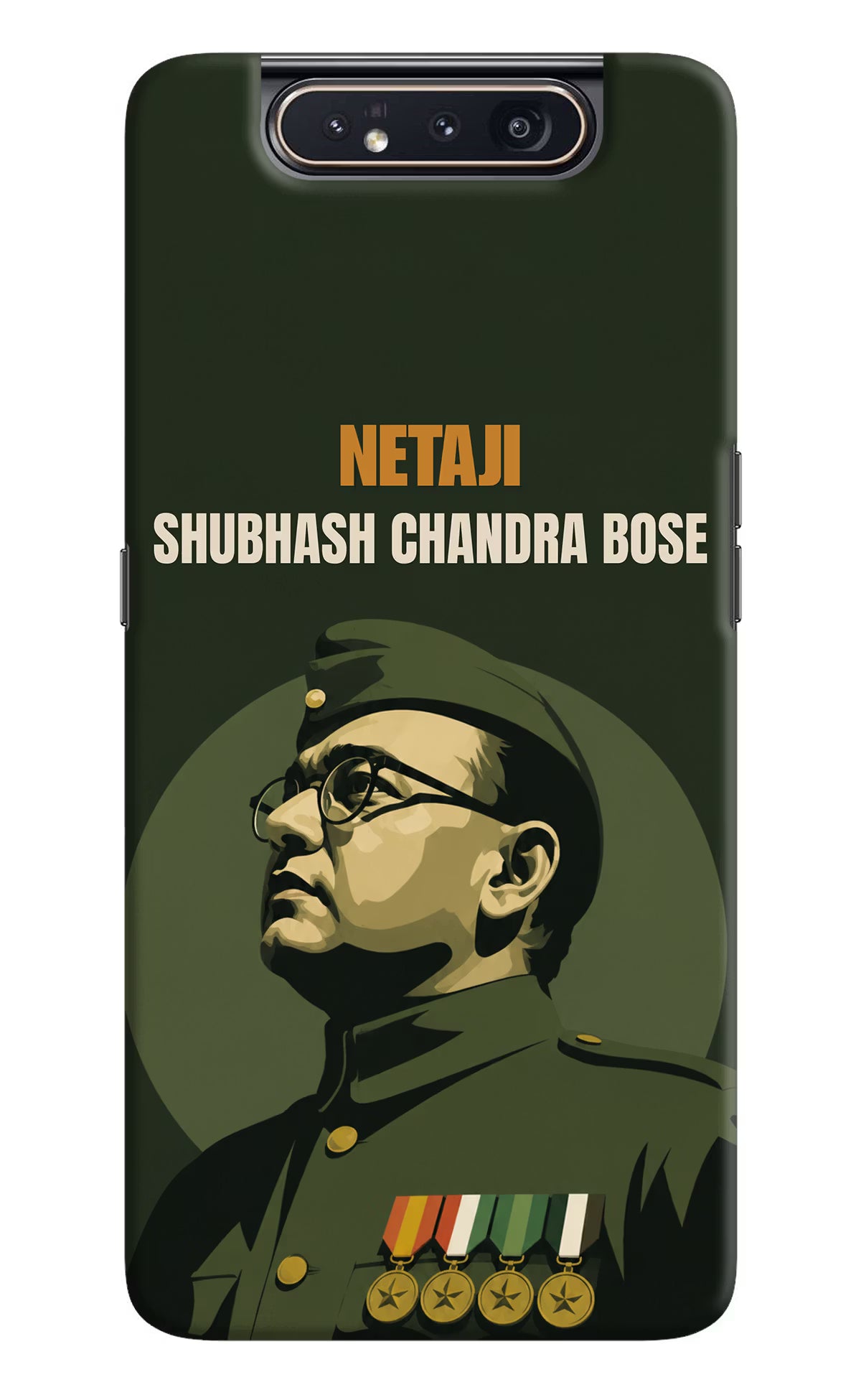 Netaji Legacy Samsung A80 Back Cover - Netaji Legacy Samsung A80 Back Cover Netaji Legacy Samsung A80 Back Cover