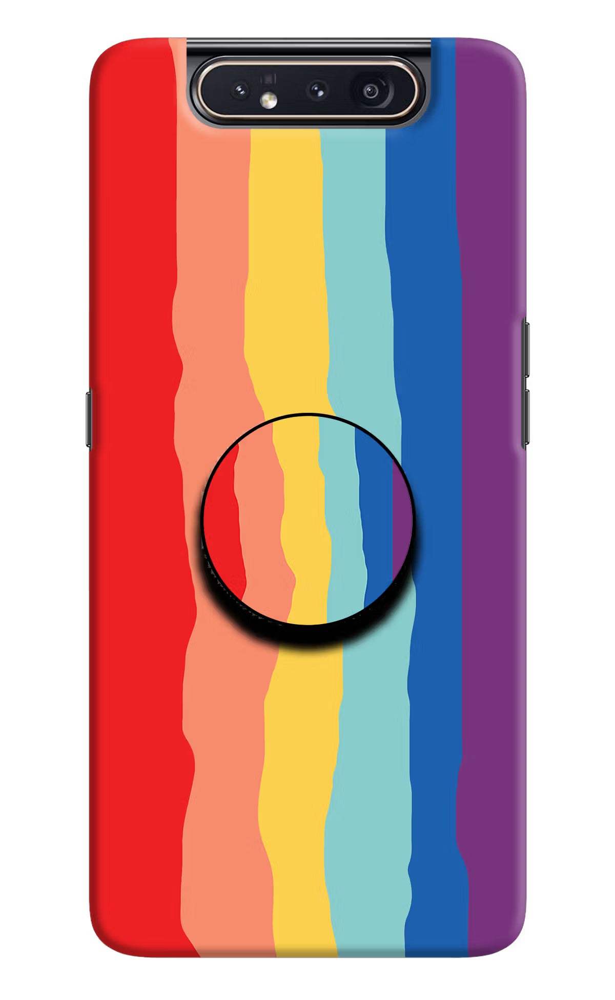 Rainbow Samsung A80 Pop Case - Rainbow Samsung A80 Pop Case by Casekaro Rainbow Samsung A80 Pop Case by Casekaro