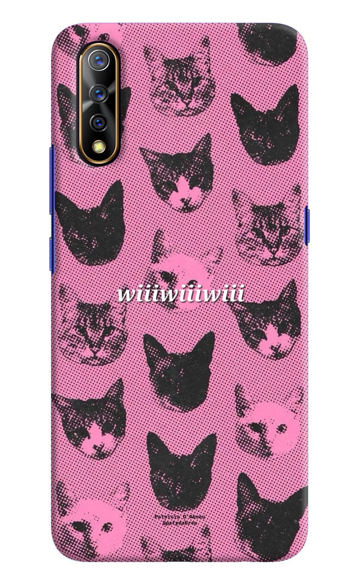 Pink Cats Vivo S1/Z1x Back Cover - Pink Cats Vivo S1/Z1x Back Cover Pink Cats Vivo S1/Z1x Back Cover