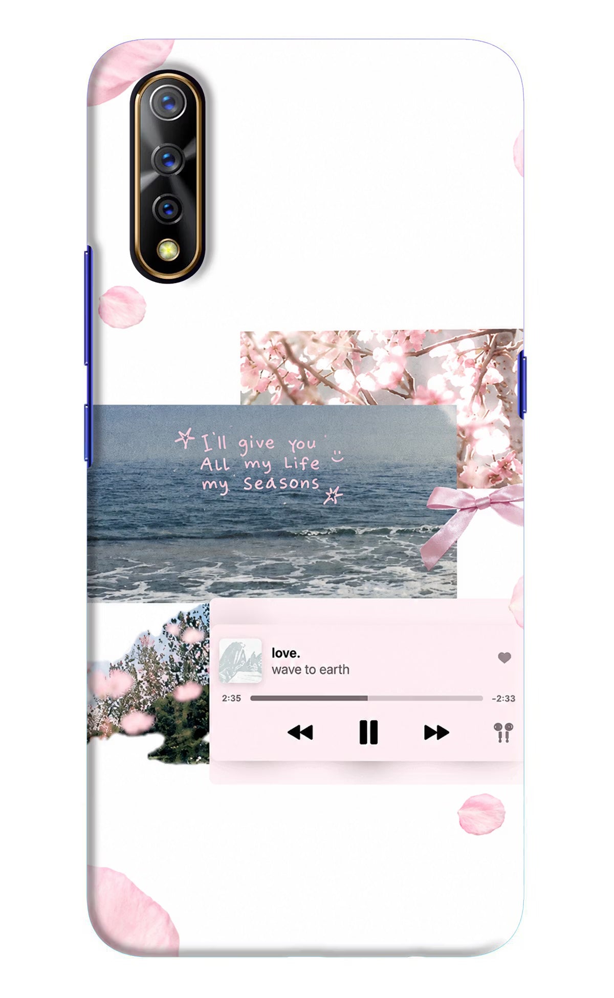 Wave to earth Vivo S1/Z1x Back Cover - Wave to earth Vivo S1/Z1x Back Cover Wave to earth Vivo S1/Z1x Back Cover