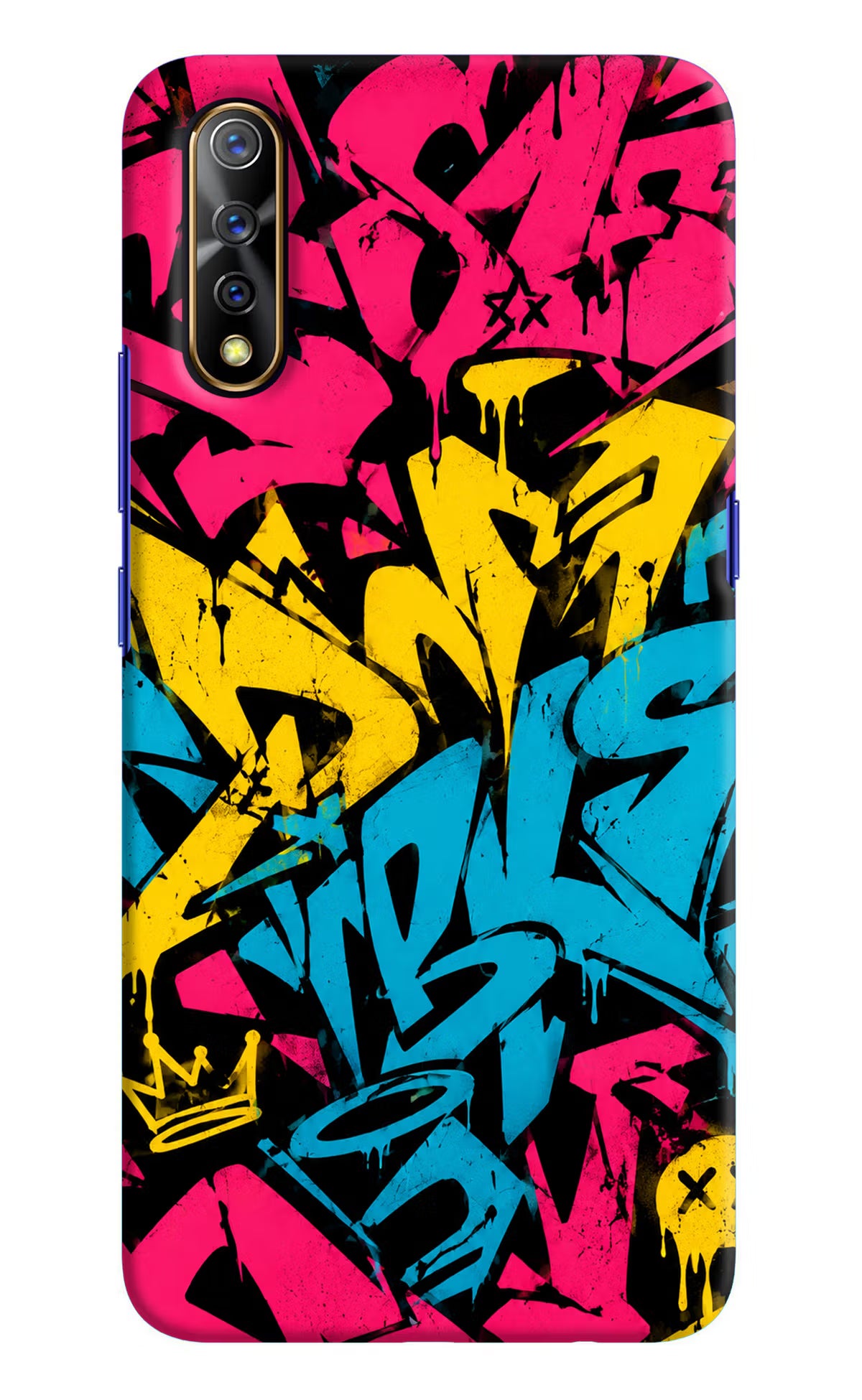 Graffiti Vibe Vivo S1/Z1x Back Cover - Graffiti Vibe Vivo S1/Z1x Back Cover Graffiti Vibe Vivo S1/Z1x Back Cover