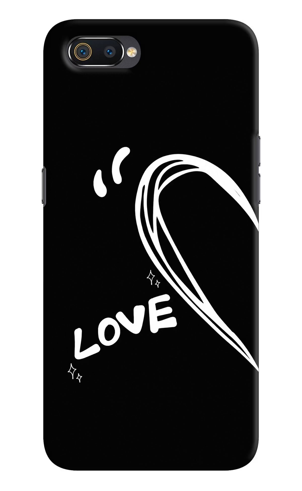 Love Line Realme C2 Back Cover - Love Line Realme C2 Back Cover Love Line Realme C2 Back Cover