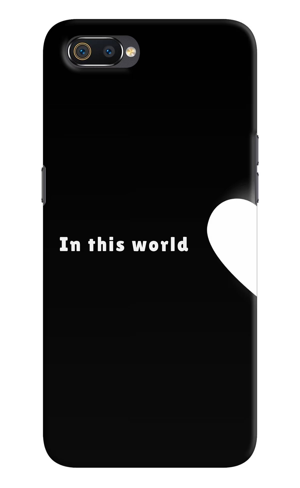 This World Realme C2 Back Cover - This World Realme C2 Back Cover This World Realme C2 Back Cover