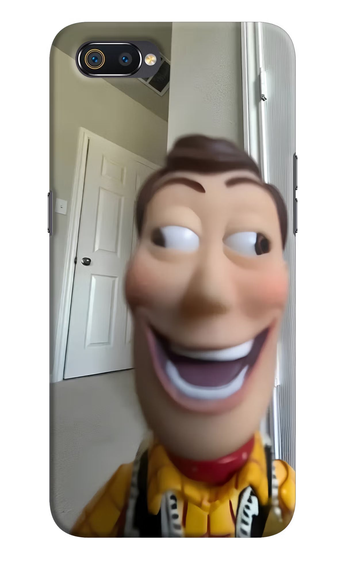 Side Eye Woody Realme C2 Back Cover - Side Eye Woody Realme C2 Back Cover Side Eye Woody Realme C2 Back Cover