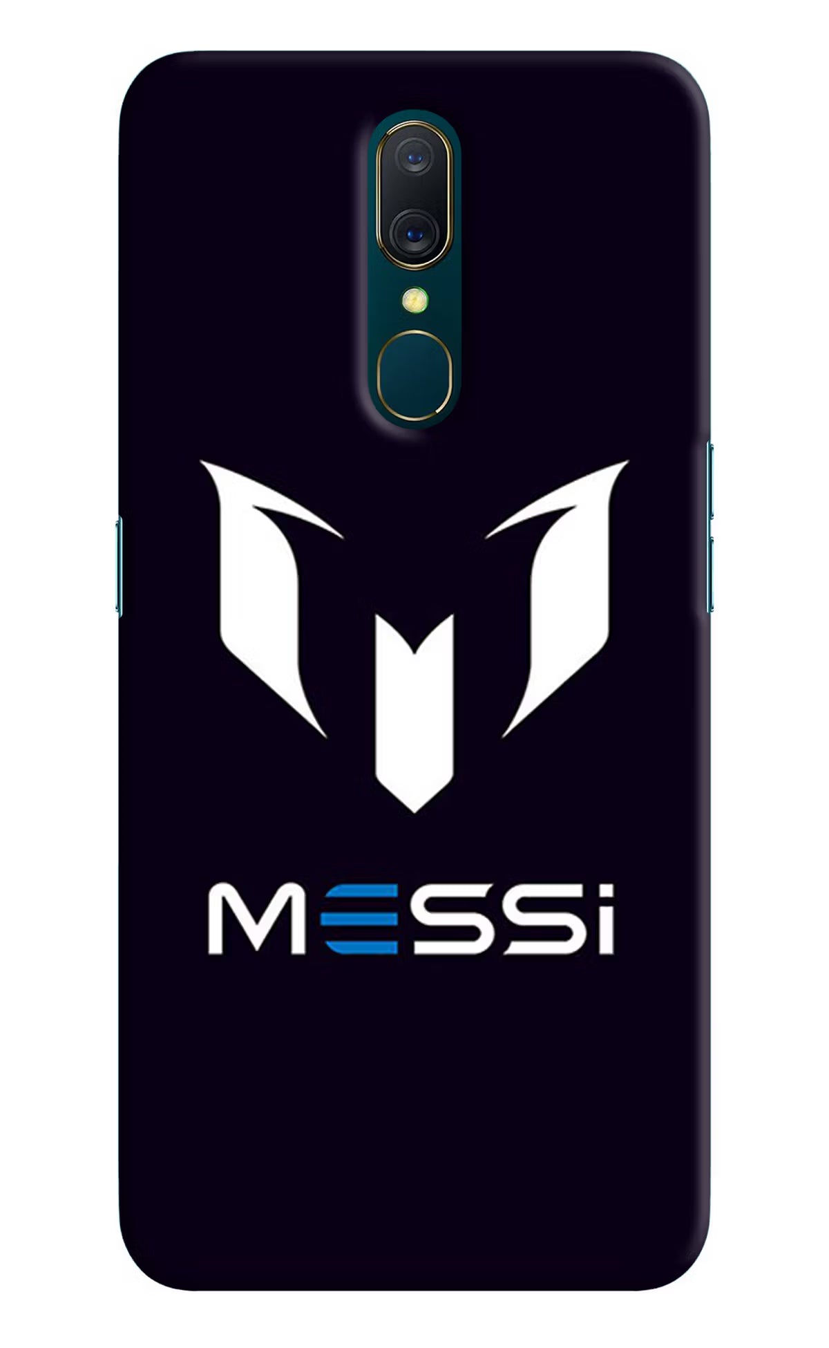 Messi Logo Oppo A9 Back Cover - Messi Logo Oppo A9 Hard Case Back Cover by Casekaro Messi Logo Oppo A9 Hard Case Back Cover by Casekaro