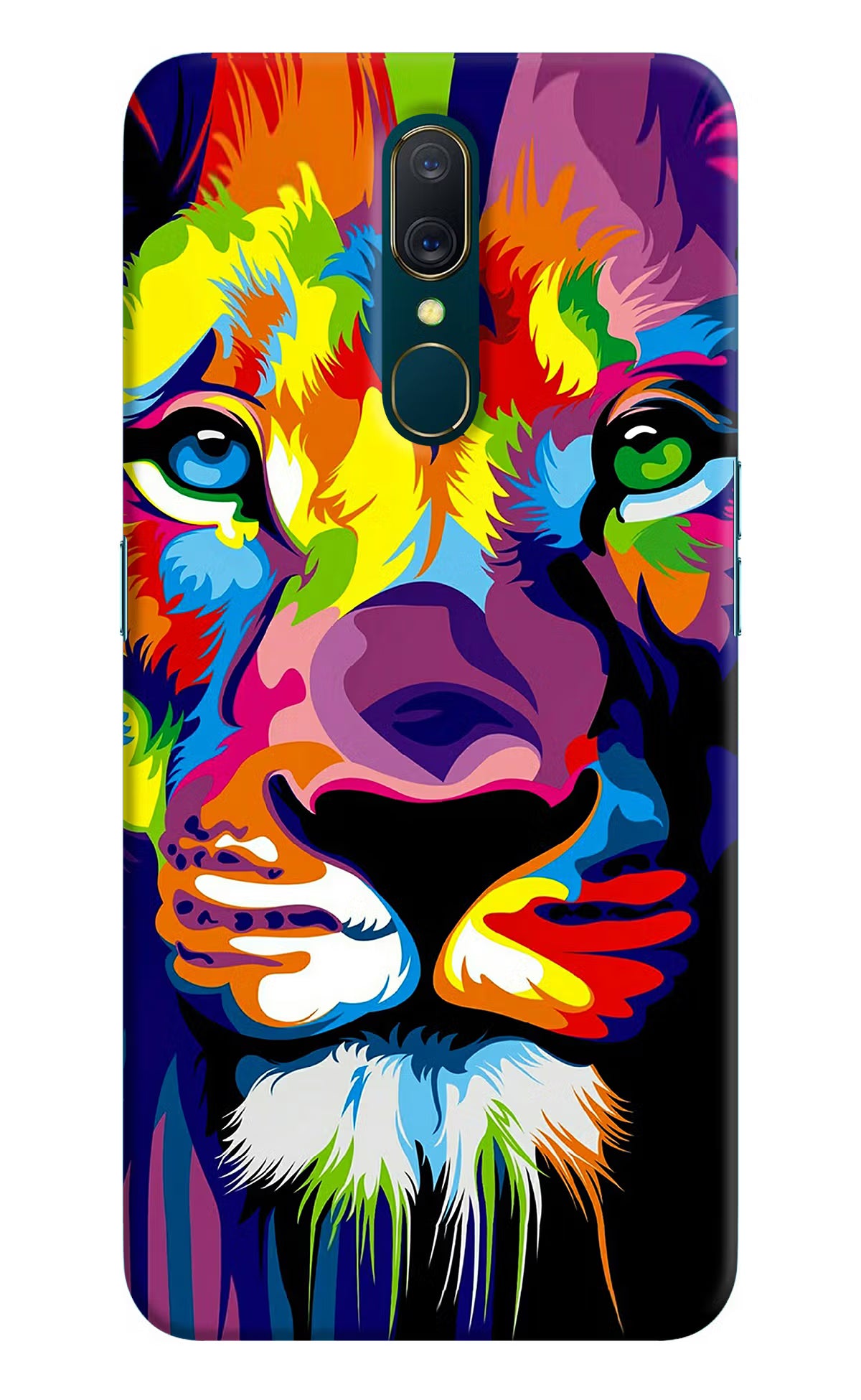 Lion Oppo A9 Back Cover - Lion Oppo A9 Hard Case Back Cover by Casekaro Lion Oppo A9 Hard Case Back Cover by Casekaro