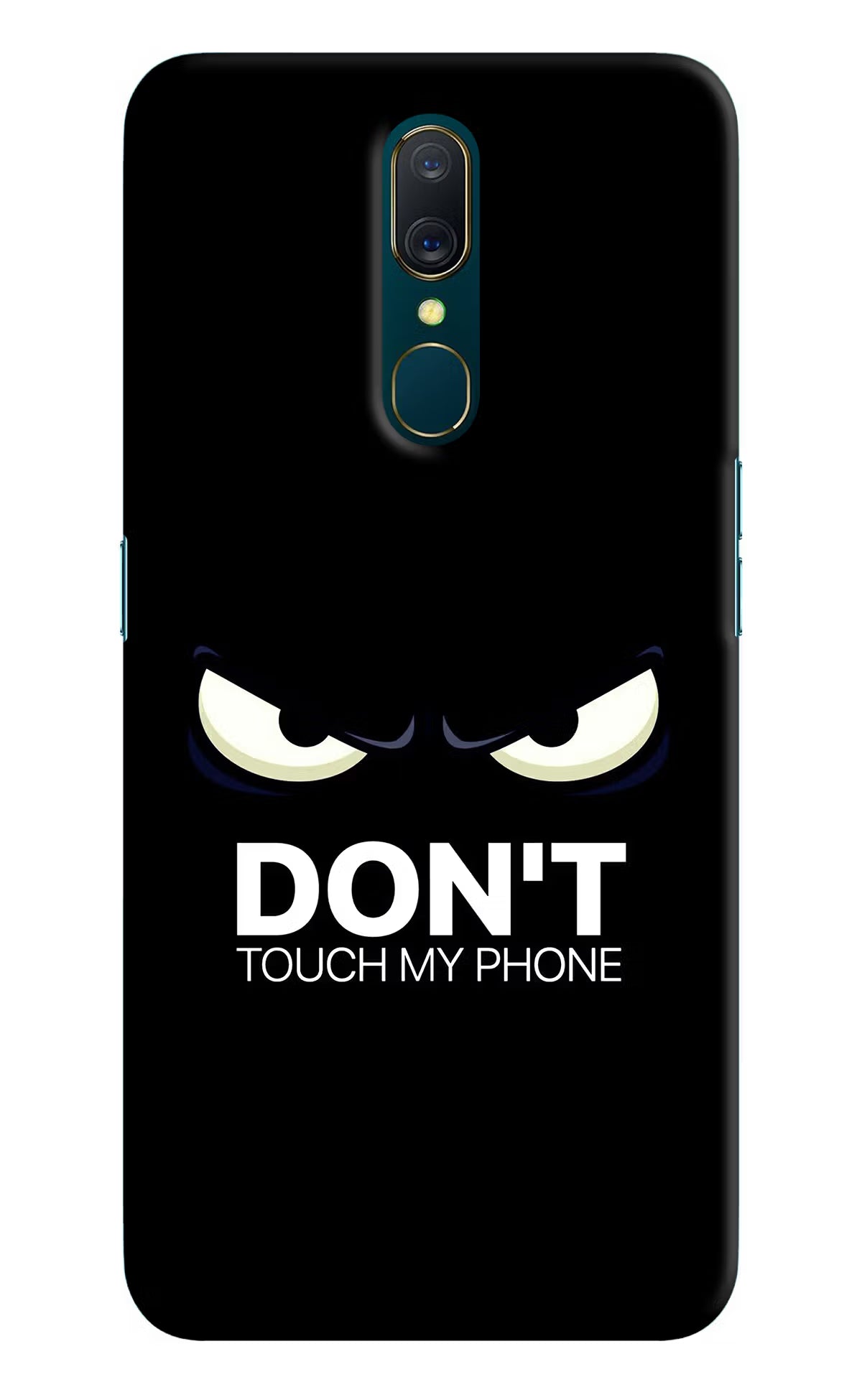 Don'T Touch My Phone Oppo A9 Back Cover - Don'T Touch My Phone Oppo A9 Hard Case Back Cover by Casekaro Don'T Touch My Phone Oppo A9 Hard Case Back Cover by Casekaro