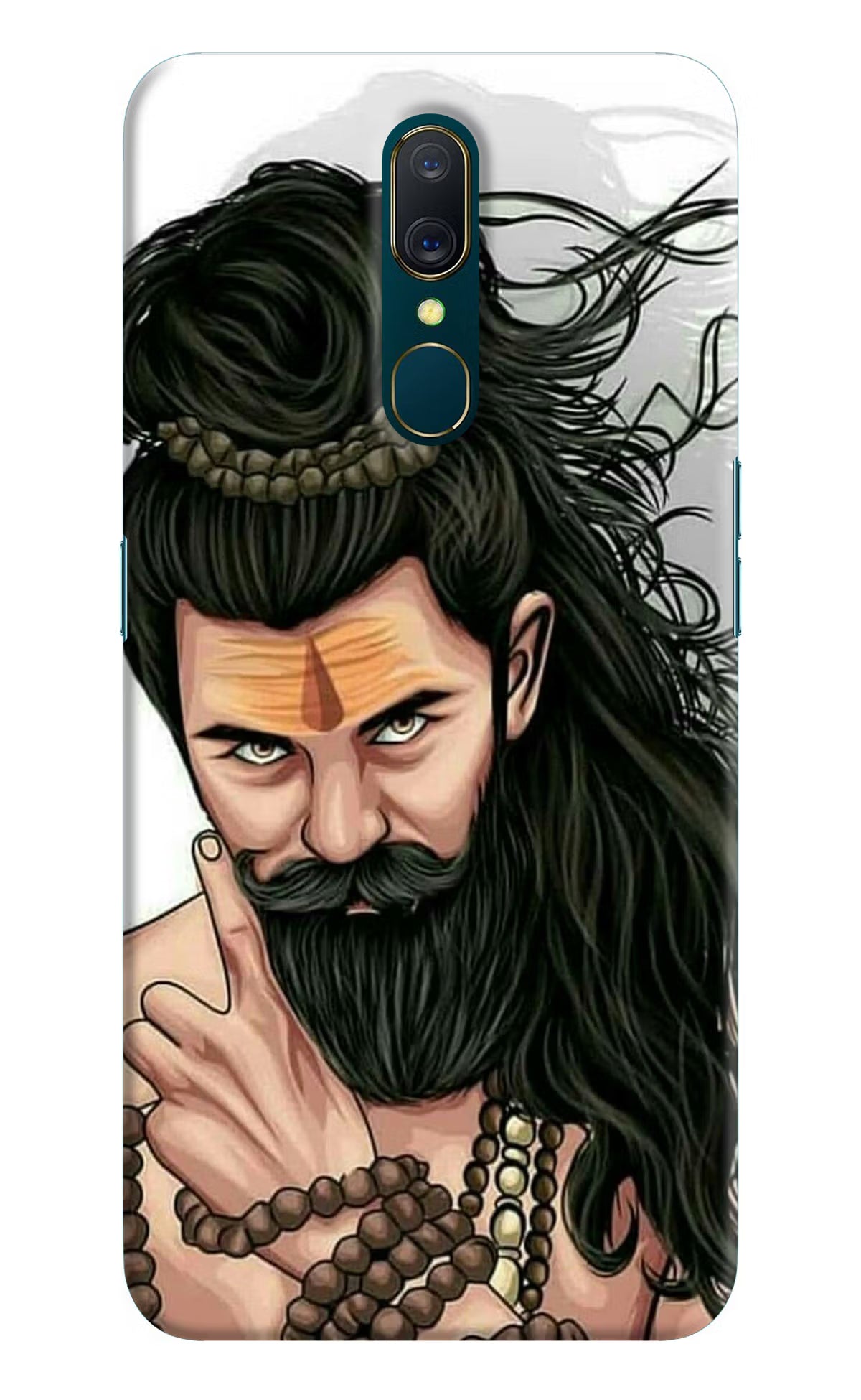 Mahadev Oppo A9 Back Cover - Mahadev Oppo A9 Hard Case Back Cover by Casekaro Mahadev Oppo A9 Hard Case Back Cover by Casekaro