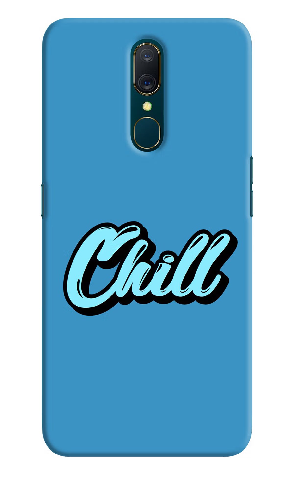 Chill Oppo A9 Back Cover - Chill Oppo A9 Hard Case Back Cover by Casekaro Chill Oppo A9 Hard Case Back Cover by Casekaro
