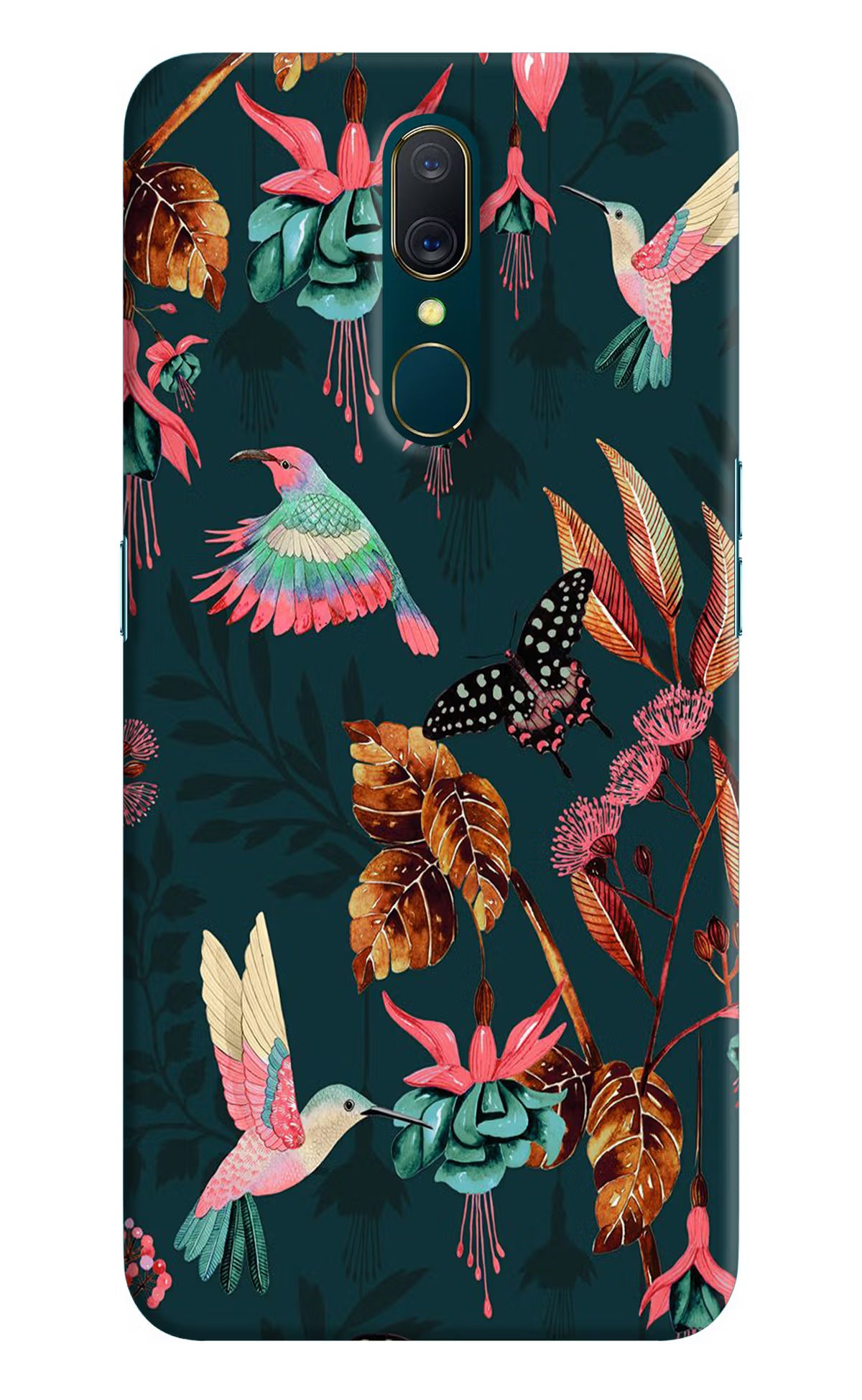 Birds Oppo A9 Back Cover - Birds Oppo A9 Hard Case Back Cover by Casekaro Birds Oppo A9 Hard Case Back Cover by Casekaro