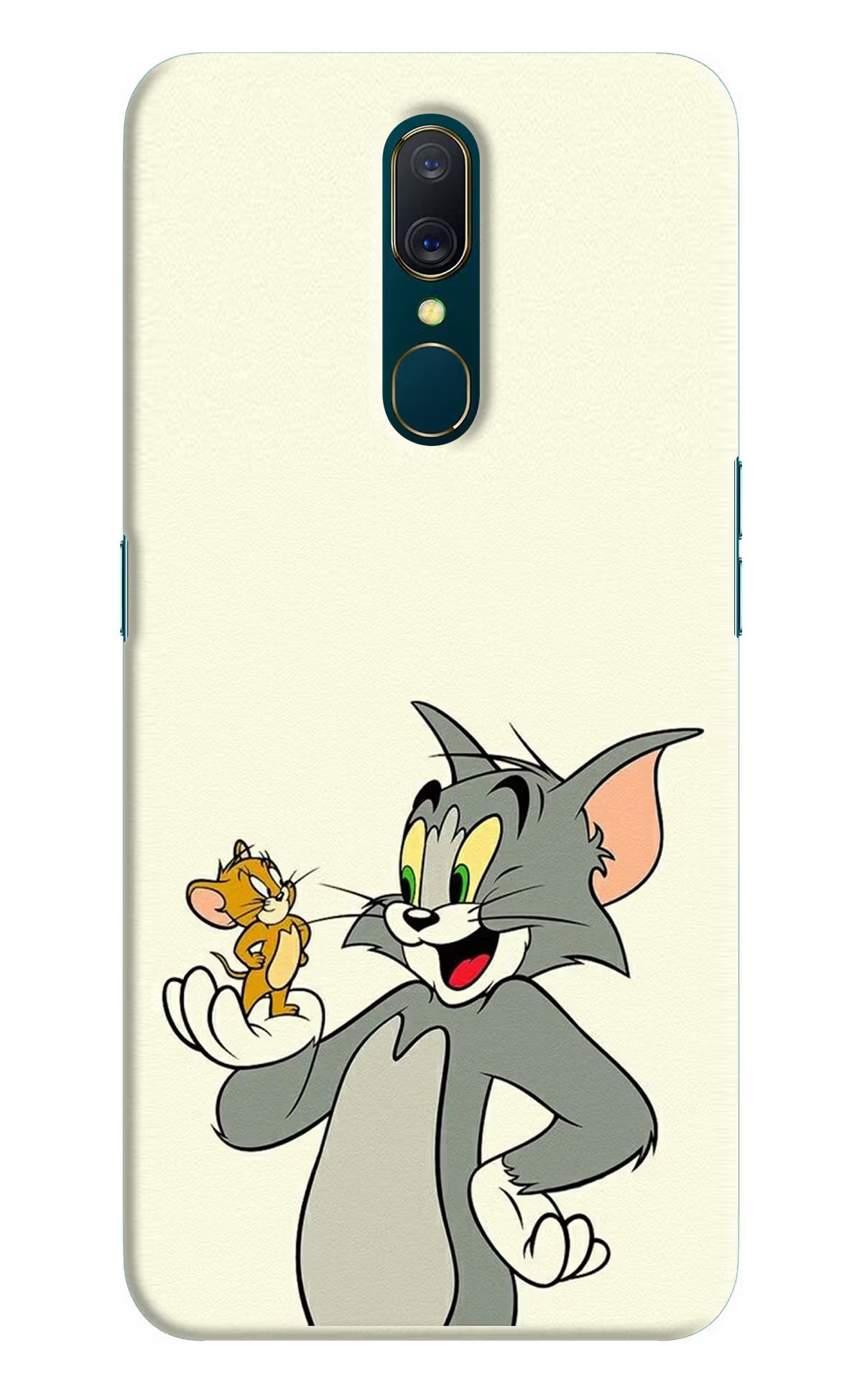 Tom & Jerry Oppo A9 Back Cover - Tom & Jerry Oppo A9 Hard Case Back Cover by Casekaro Tom & Jerry Oppo A9 Hard Case Back Cover by Casekaro