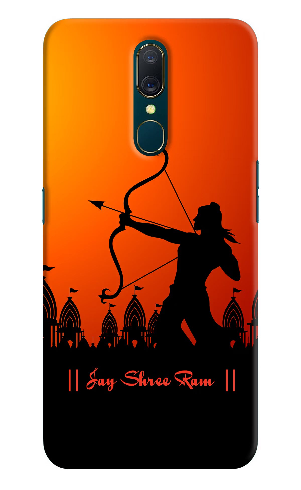 Lord Ram - 4 Oppo A9 Back Cover - Lord Ram - 4 Oppo A9 Hard Case Back Cover by Casekaro Lord Ram - 4 Oppo A9 Hard Case Back Cover by Casekaro