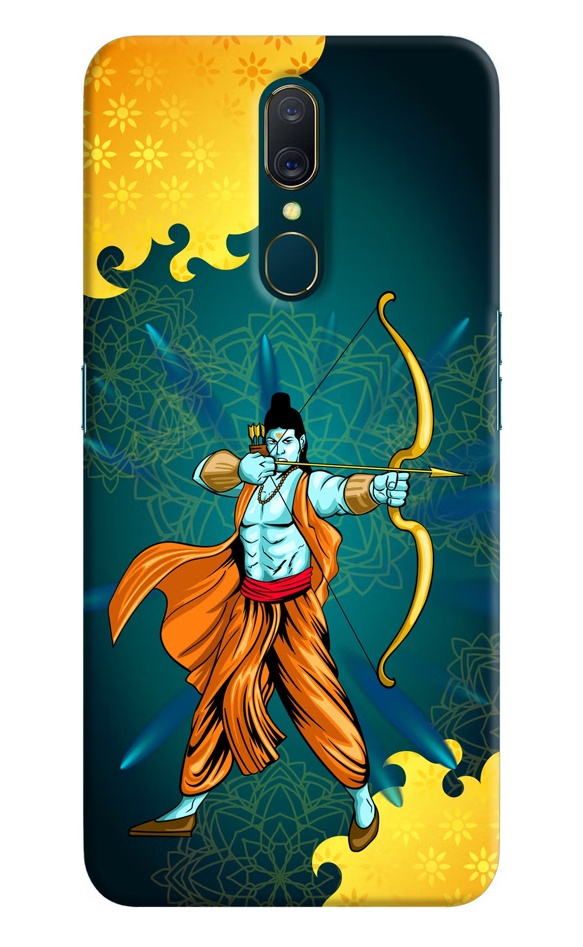 Lord Ram - 6 Oppo A9 Back Cover - Lord Ram - 6 Oppo A9 Hard Case Back Cover by Casekaro Lord Ram - 6 Oppo A9 Hard Case Back Cover by Casekaro