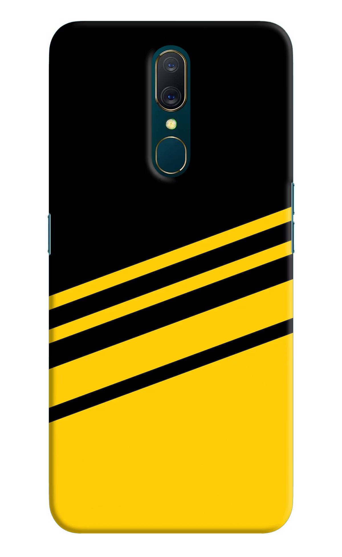 Yellow Shades Oppo A9 Back Cover - Yellow Shades Oppo A9 Hard Case Back Cover by Casekaro Yellow Shades Oppo A9 Hard Case Back Cover by Casekaro