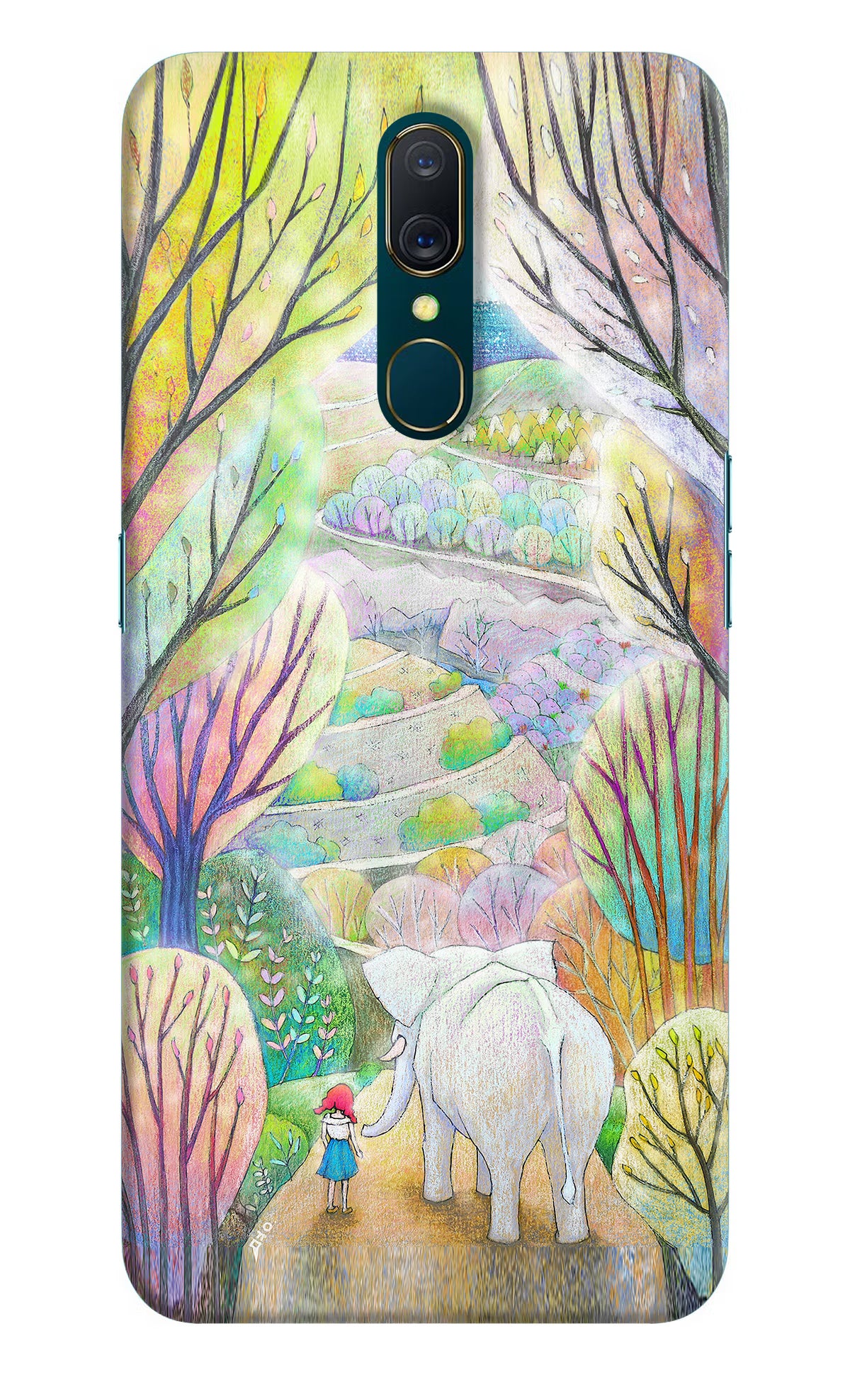 Nature Painting Oppo A9 Back Cover - Nature Painting Oppo A9 Hard Case Back Cover by Casekaro Nature Painting Oppo A9 Hard Case Back Cover by Casekaro