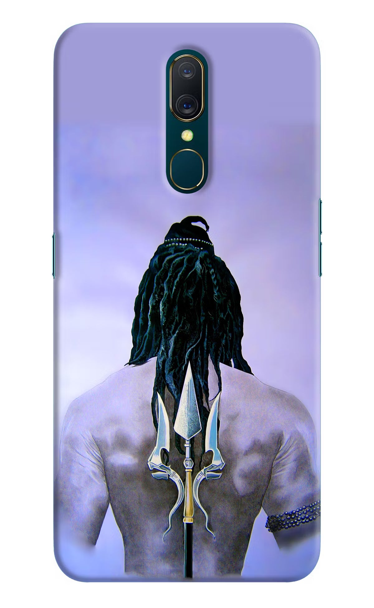 Shiva Oppo A9 Back Cover - Shiva Oppo A9 Hard Case Back Cover by Casekaro Shiva Oppo A9 Hard Case Back Cover by Casekaro