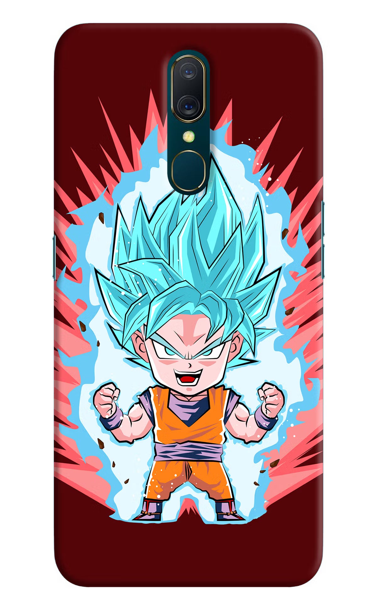 Goku Little Oppo A9 Back Cover - Goku Little Oppo A9 Hard Case Back Cover by Casekaro Goku Little Oppo A9 Hard Case Back Cover by Casekaro