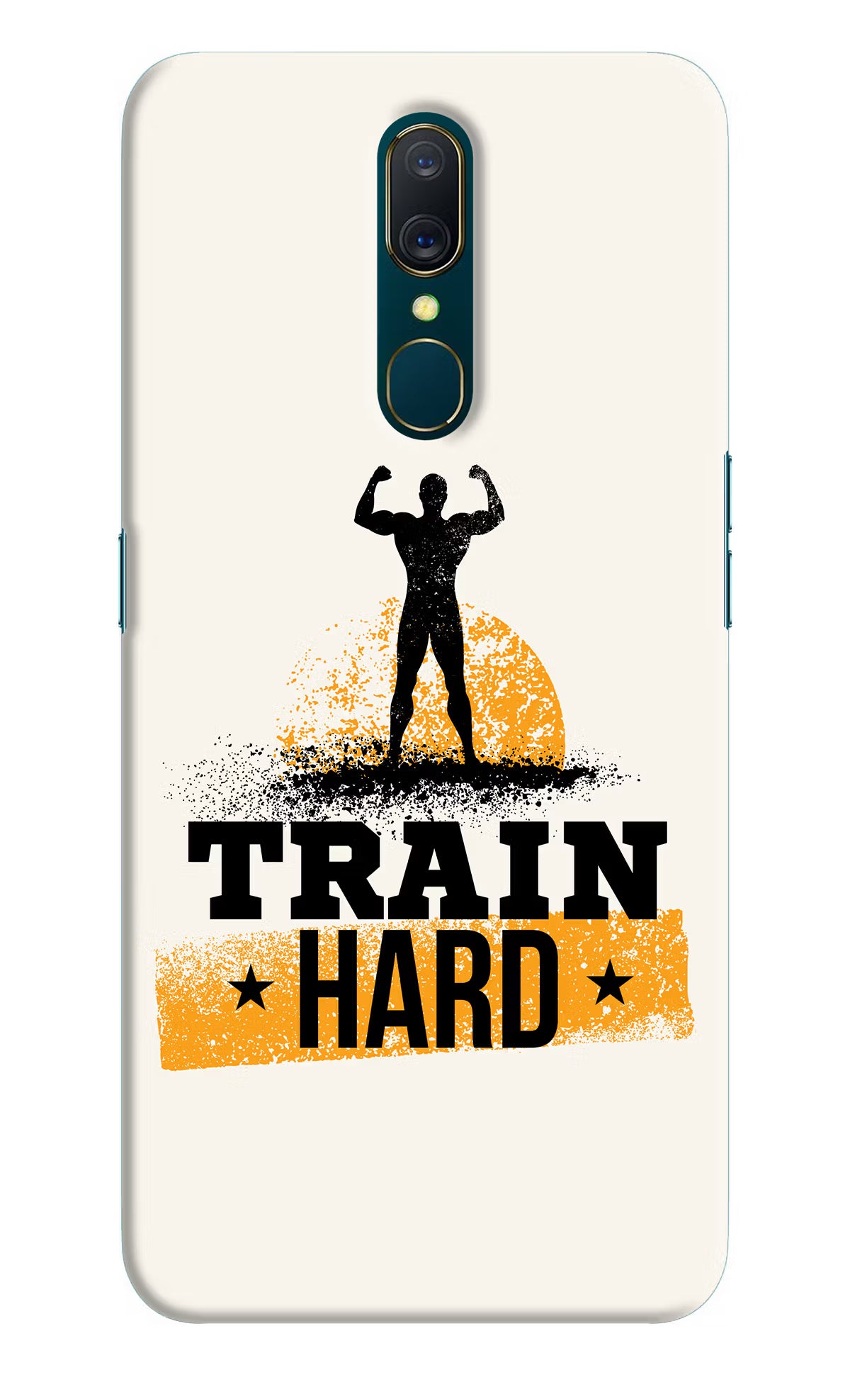 Train Hard Oppo A9 Back Cover - Train Hard Oppo A9 Hard Case Back Cover by Casekaro Train Hard Oppo A9 Hard Case Back Cover by Casekaro
