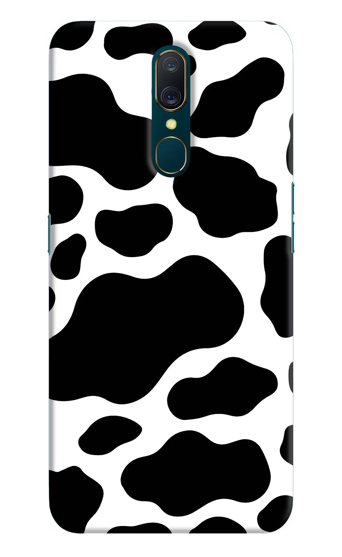 Cow Spots Oppo A9 Back Cover - Cow Spots Oppo A9 Hard Case Back Cover by Casekaro Cow Spots Oppo A9 Hard Case Back Cover by Casekaro