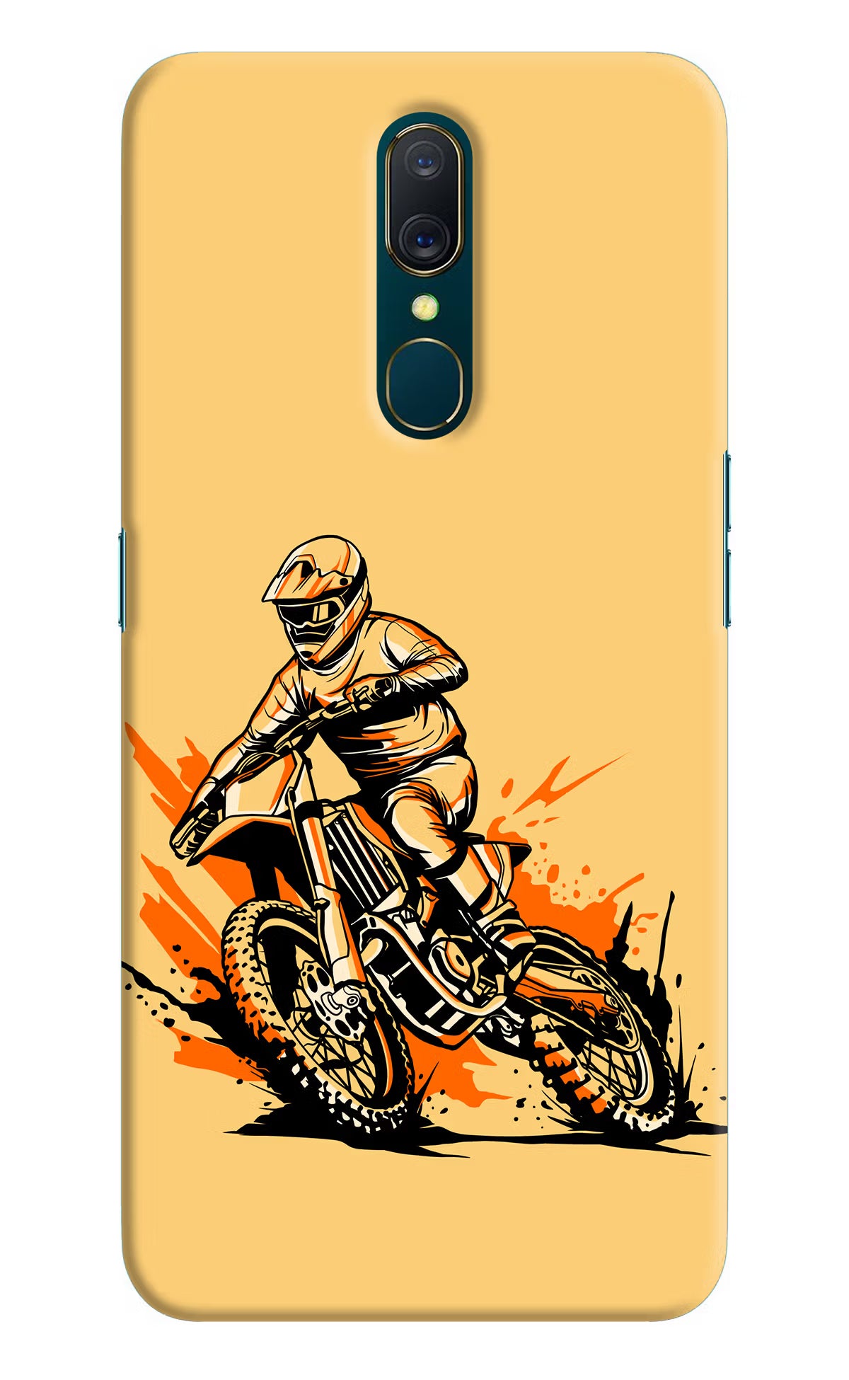 Off-Road Fury Oppo A9 Back Cover - Off-Road Fury Oppo A9 Hard Case Back Cover by Casekaro Off-Road Fury Oppo A9 Hard Case Back Cover by Casekaro