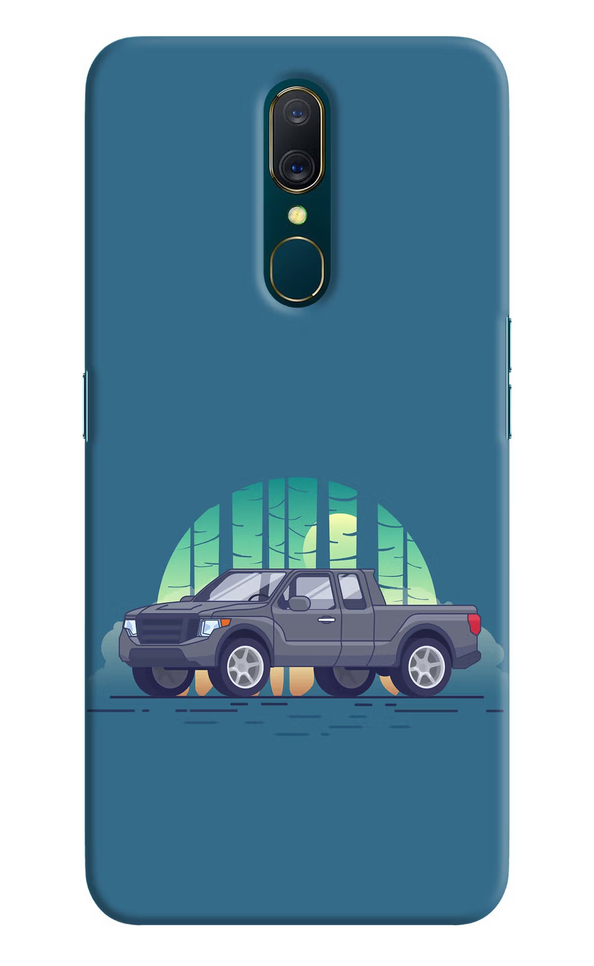 Retro Garage Vibe Oppo A9 Back Cover - Retro Garage Vibe Oppo A9 Hard Case Back Cover by Casekaro Retro Garage Vibe Oppo A9 Hard Case Back Cover by Casekaro