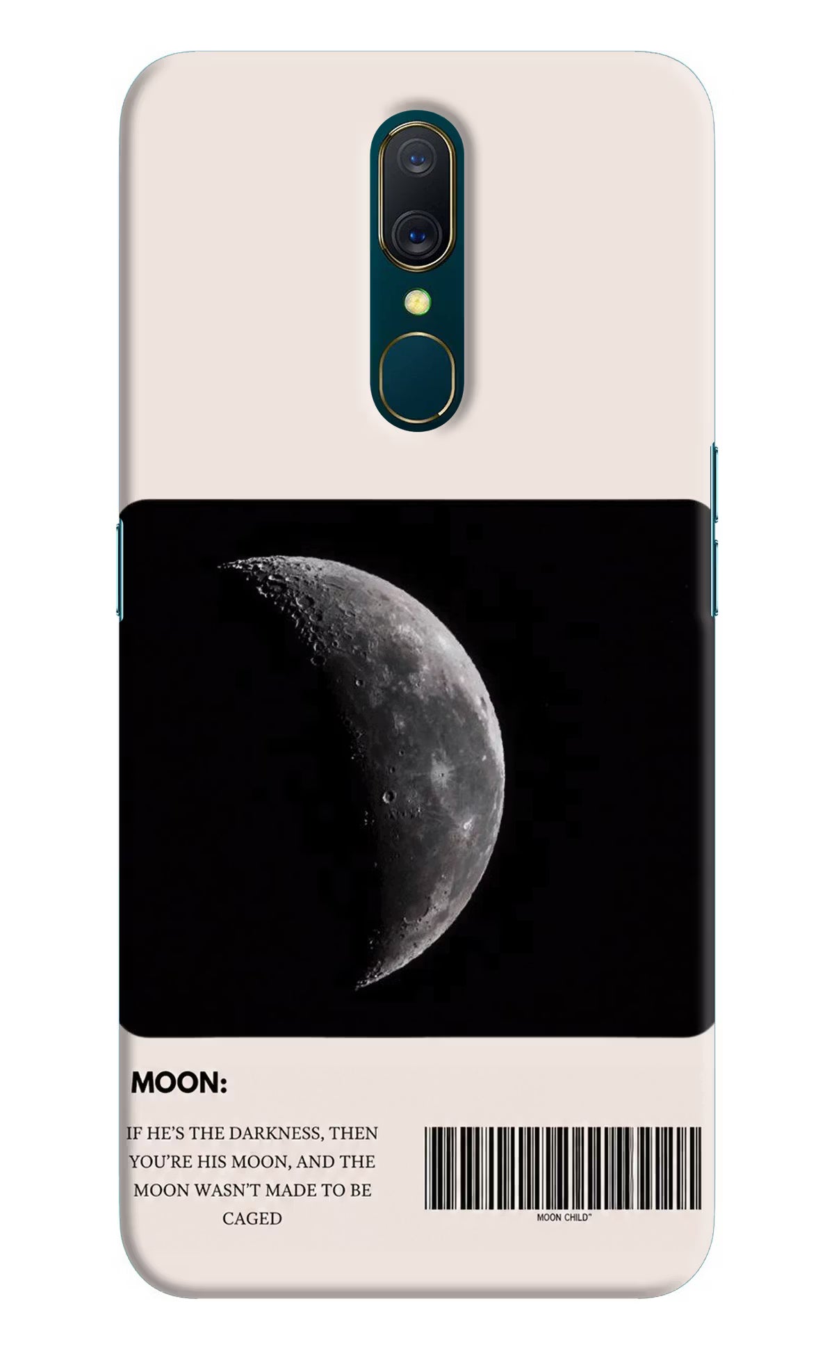 Moon Phase Oppo A9 Back Cover - Moon Phase Oppo A9 Back Cover Moon Phase Oppo A9 Back Cover
