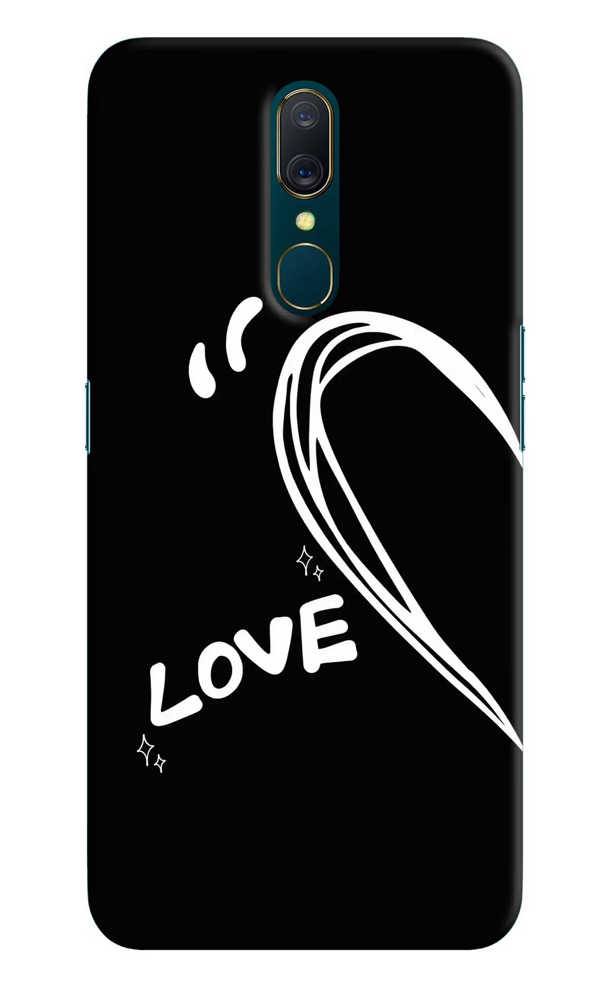 Love Line Oppo A9 Back Cover - Love Line Oppo A9 Back Cover Love Line Oppo A9 Back Cover