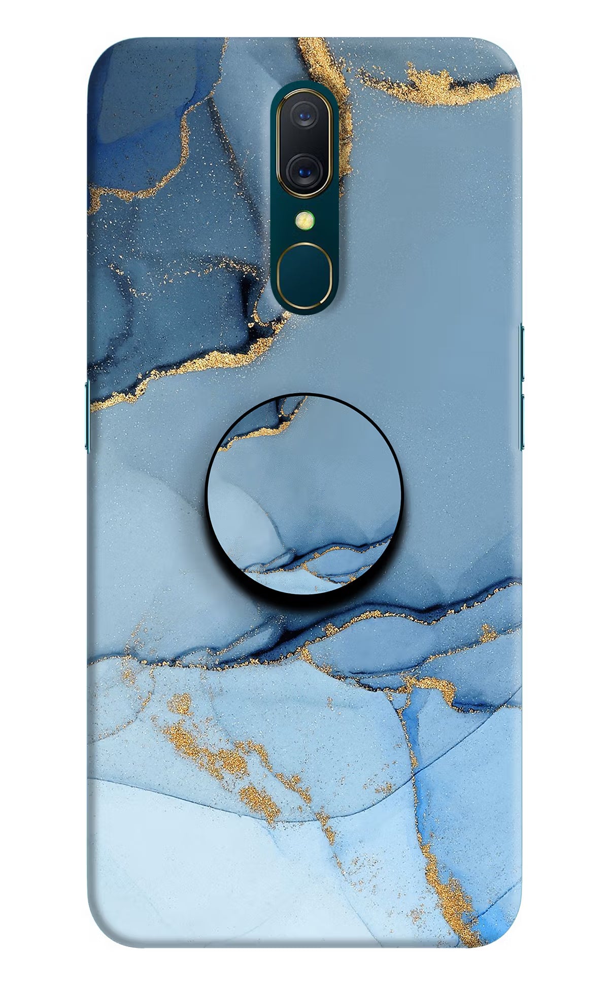 Blue Marble Oppo A9 Pop Case - Blue Marble Oppo A9 Pop Case by Casekaro Blue Marble Oppo A9 Pop Case by Casekaro