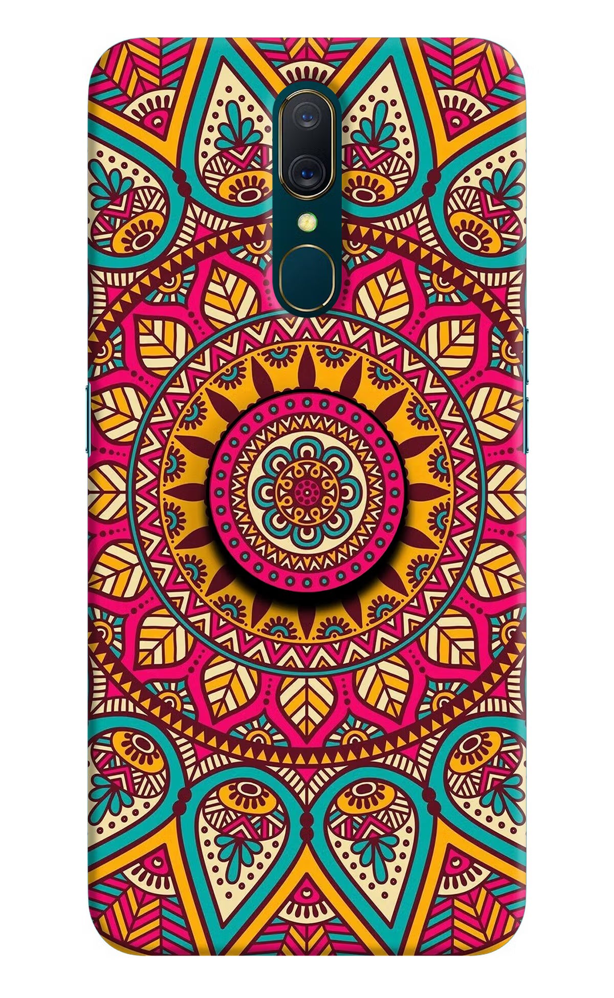 Mandala Oppo A9 Pop Case - Mandala Oppo A9 Pop Case by Casekaro Mandala Oppo A9 Pop Case by Casekaro